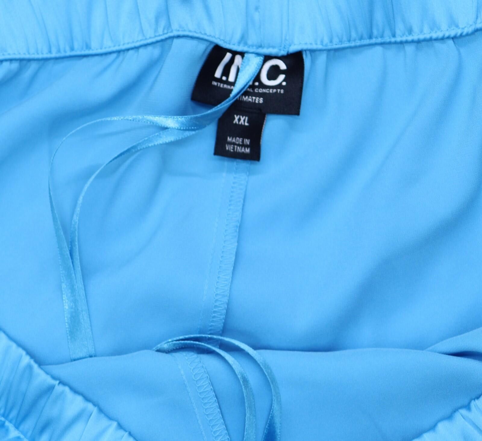 Other New Inc International Concepts Pajama Shorts Cyan Blue 2xl Size 42" / US 20 - 4 Thumbnail