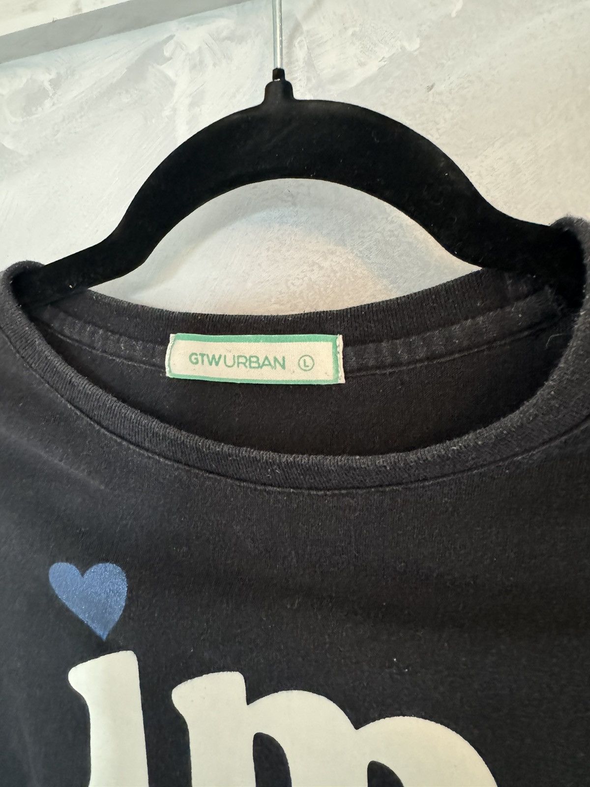 Vintage GTW Urban I'm Hers Custom Text Humor Vintage Black Tee Size US L / EU 52-54 / 3 - 4 Thumbnail