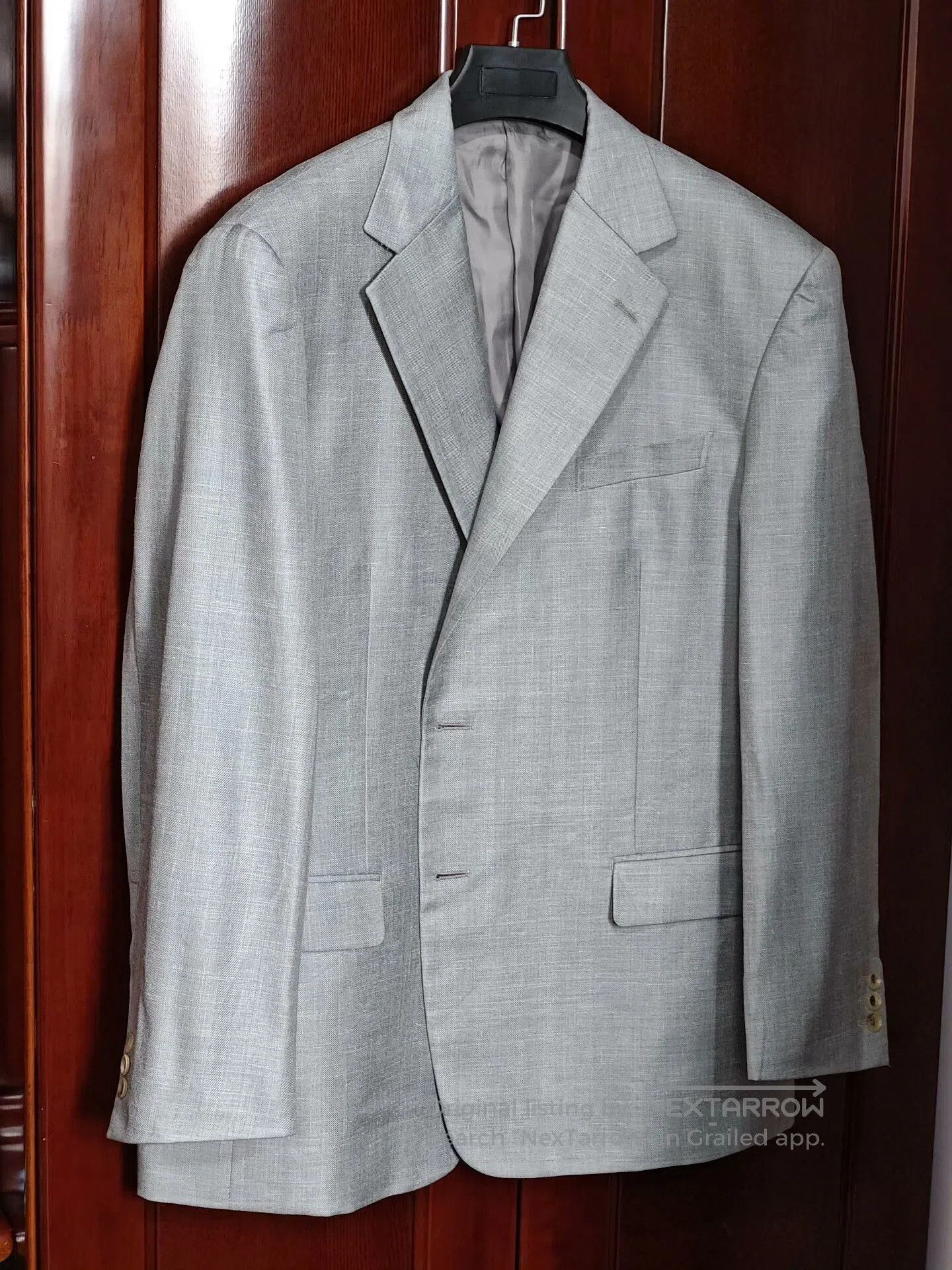 Loro Piana Italian Loro Piana Custom Suit Jacket. Size US L / EU 52-54 / 3 - 1 Thumbnail