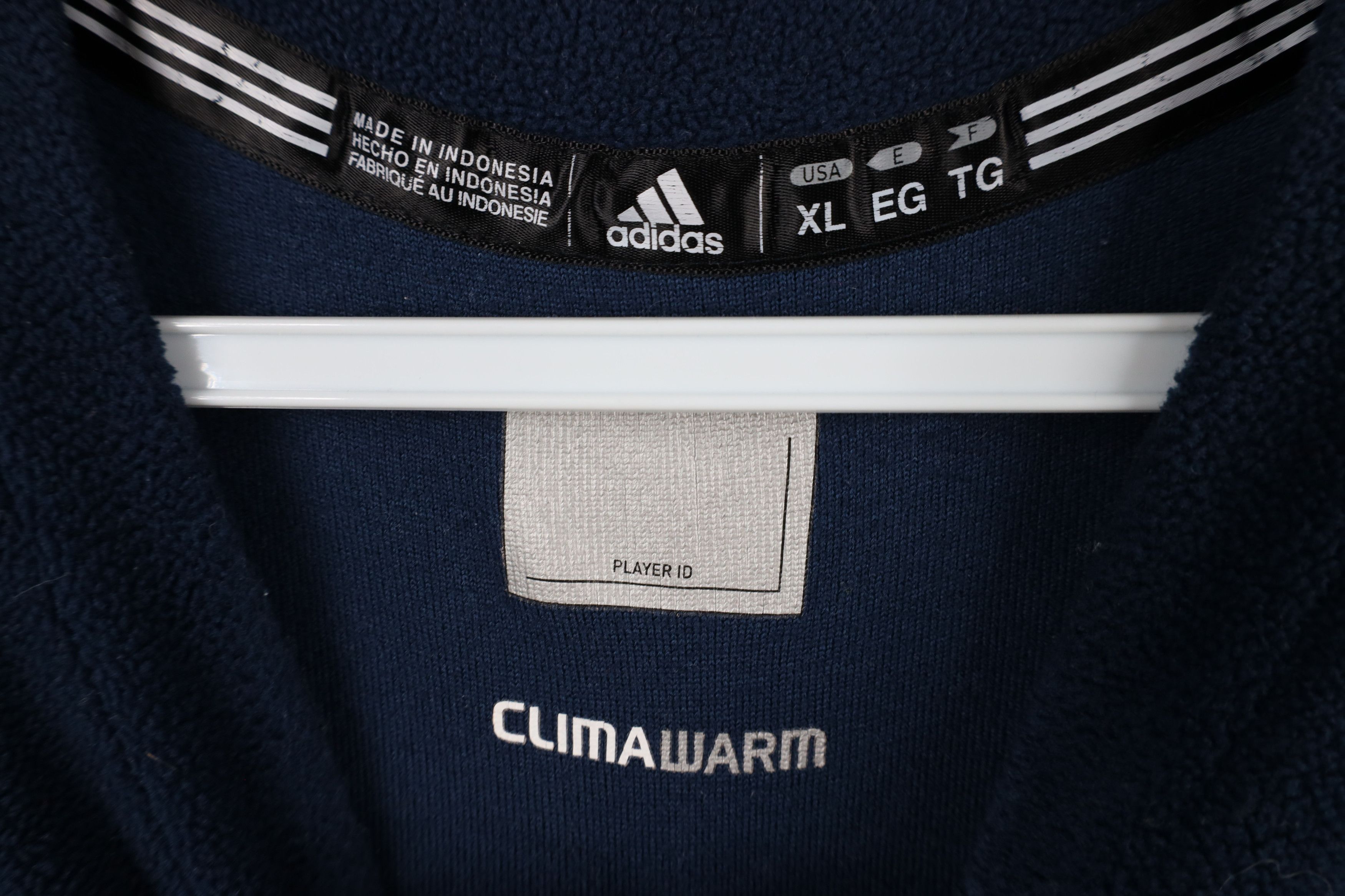 Adidas × Vintage Adidas University of Michigan Football Fleece Sweater Blue Size US XL / EU 56 / 4 - 9 Thumbnail