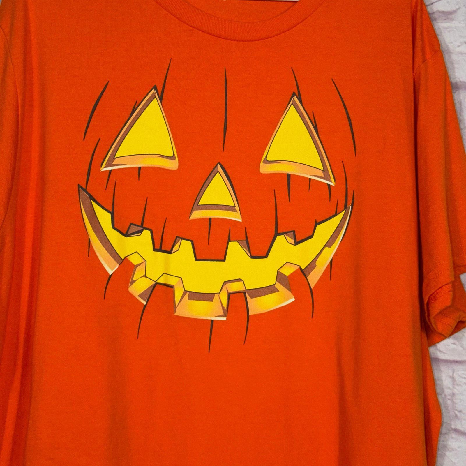 Other Celebrate Halloween Pumpkin Face T-Shirt Size 3X Size 3XL / US 20-22 - 2 Thumbnail
