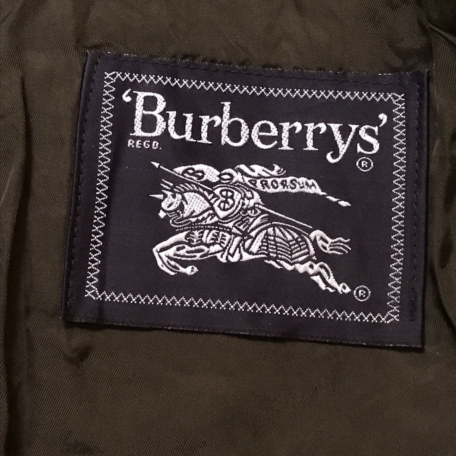 Burberry VINTAGE Burberry coat winter jacket virgin wool alpaca mens Size US L / EU 52-54 / 3 - 8 Thumbnail