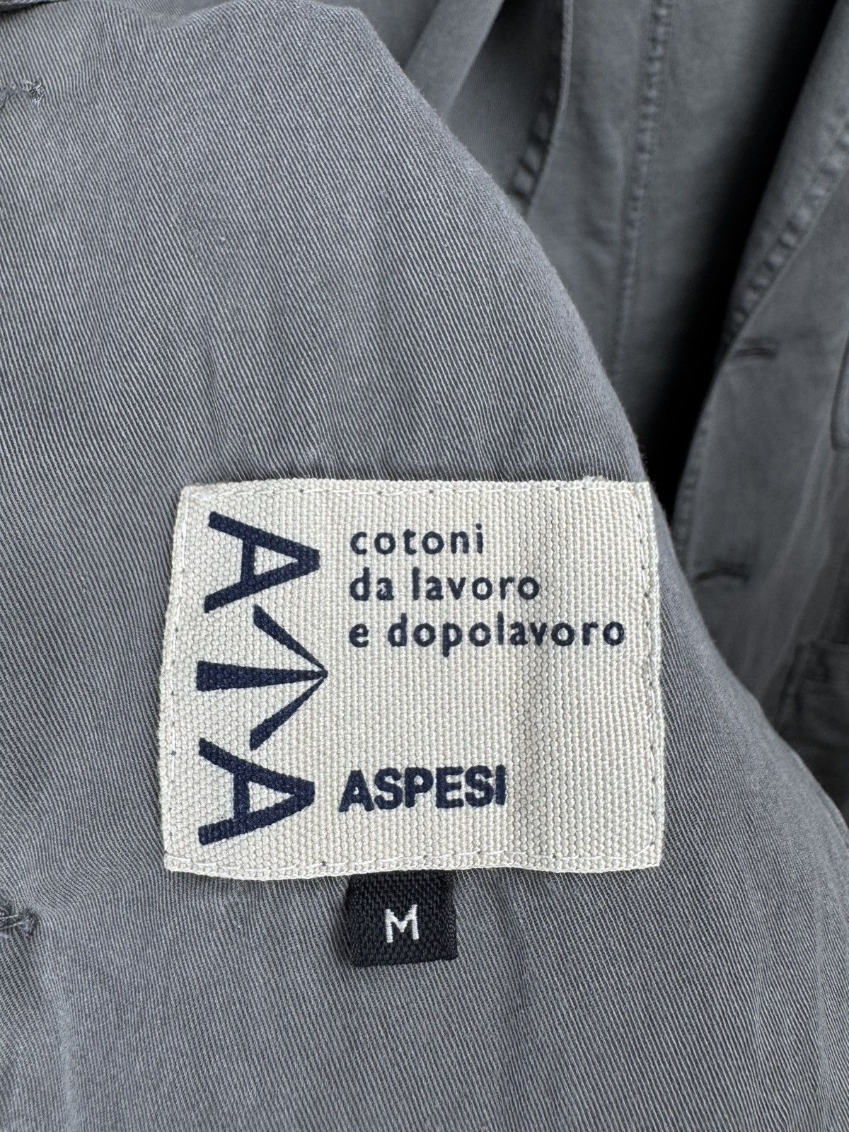 Aspesi Aspesi Samuraki COTTON AND LYOCELL TWILL BLAZER RRP 490$ Size 40R - 11 Thumbnail