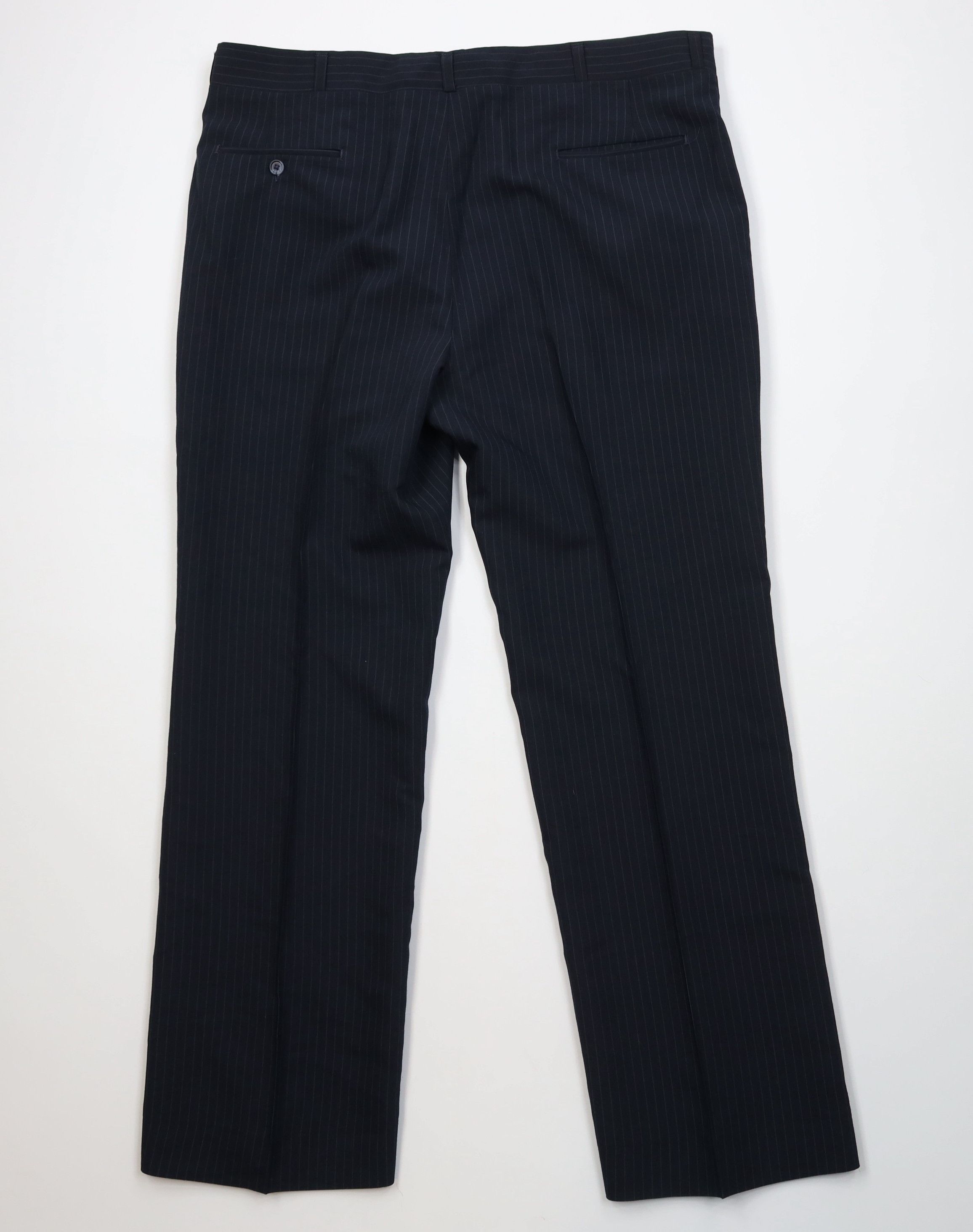 Vintage Vintage 70s Streetwear Knit Wide Leg Chino Pants Blue USA Size US 42 / EU 58 - 9 Thumbnail