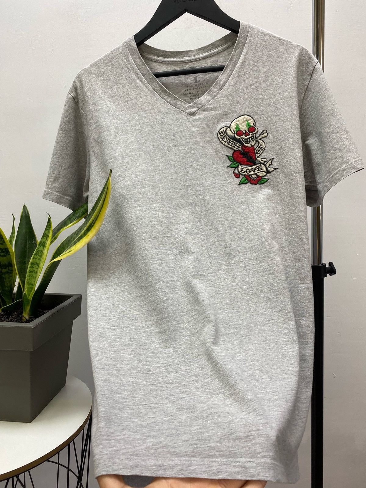 Christian Audigier × Ed Hardy Vintage 00’s Ed Hardy Hype T-Shirt Size US L / EU 52-54 / 3 - 10 Thumbnail