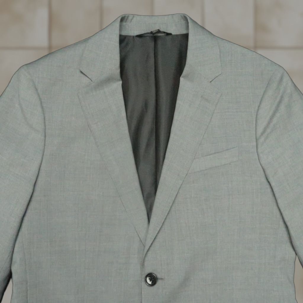 Banana Republic Banana Republic Blazer Mens 38S Gray Slim Bolt? Size 38R - 1 Thumbnail