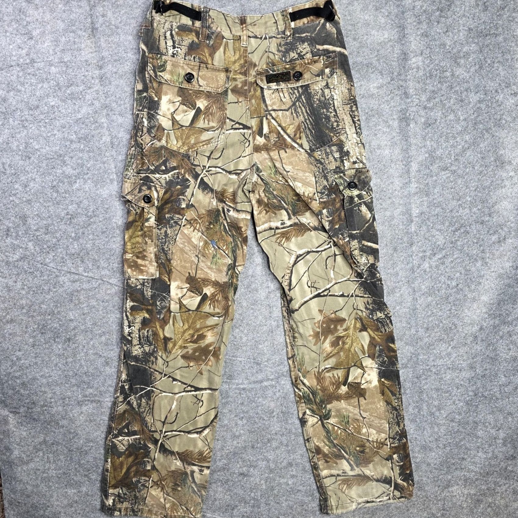 Vintage Liberty Cargo Pants Mens Small Regular Camouflage Brown Size US 30 / EU 46 - 2 Thumbnail