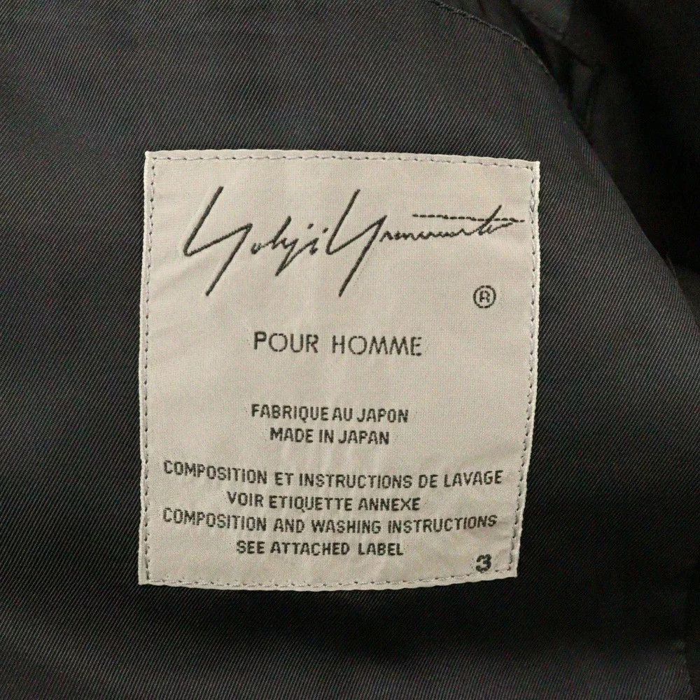Yohji Yamamoto Yohji Yamamoto POUR HOMME 20AW back print tailored jacket Size US L / EU 52-54 / 3 - 7 Thumbnail