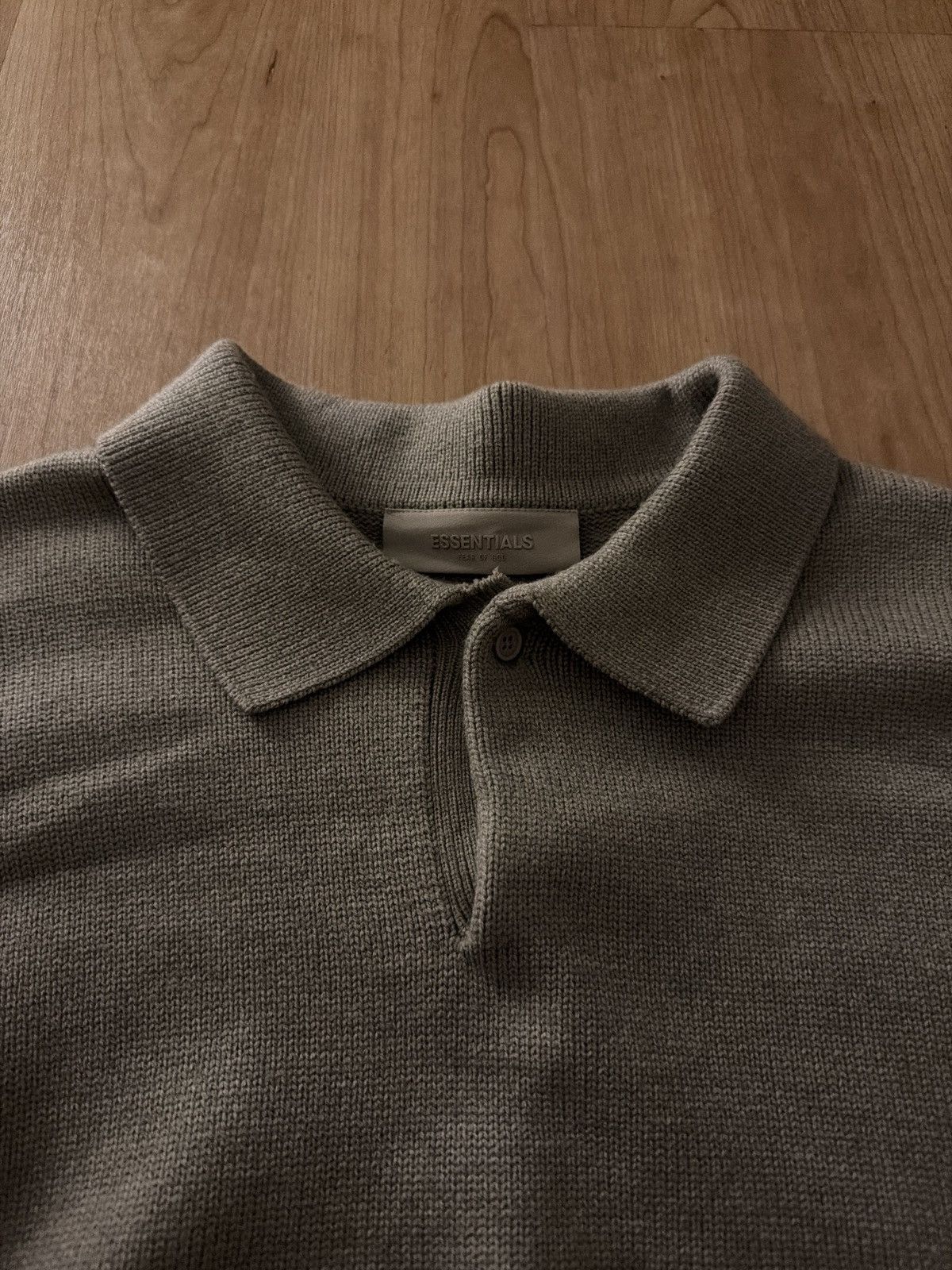 Essentials Fear of God Essentials Knit Long-Sleeve Polo Size US M / EU 48-50 / 2 - 4 Thumbnail