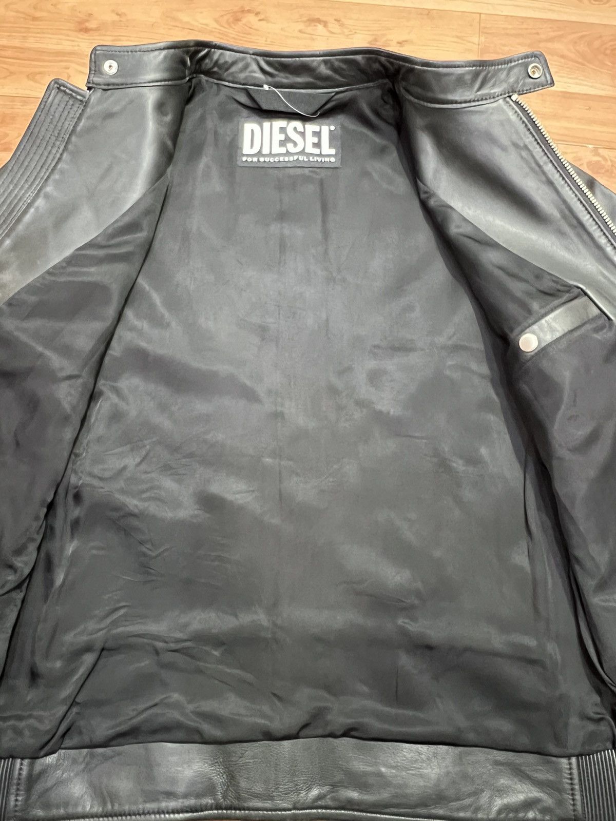 Diesel Diesel leather jacket size L Size US L / EU 52-54 / 3 - 5 Thumbnail