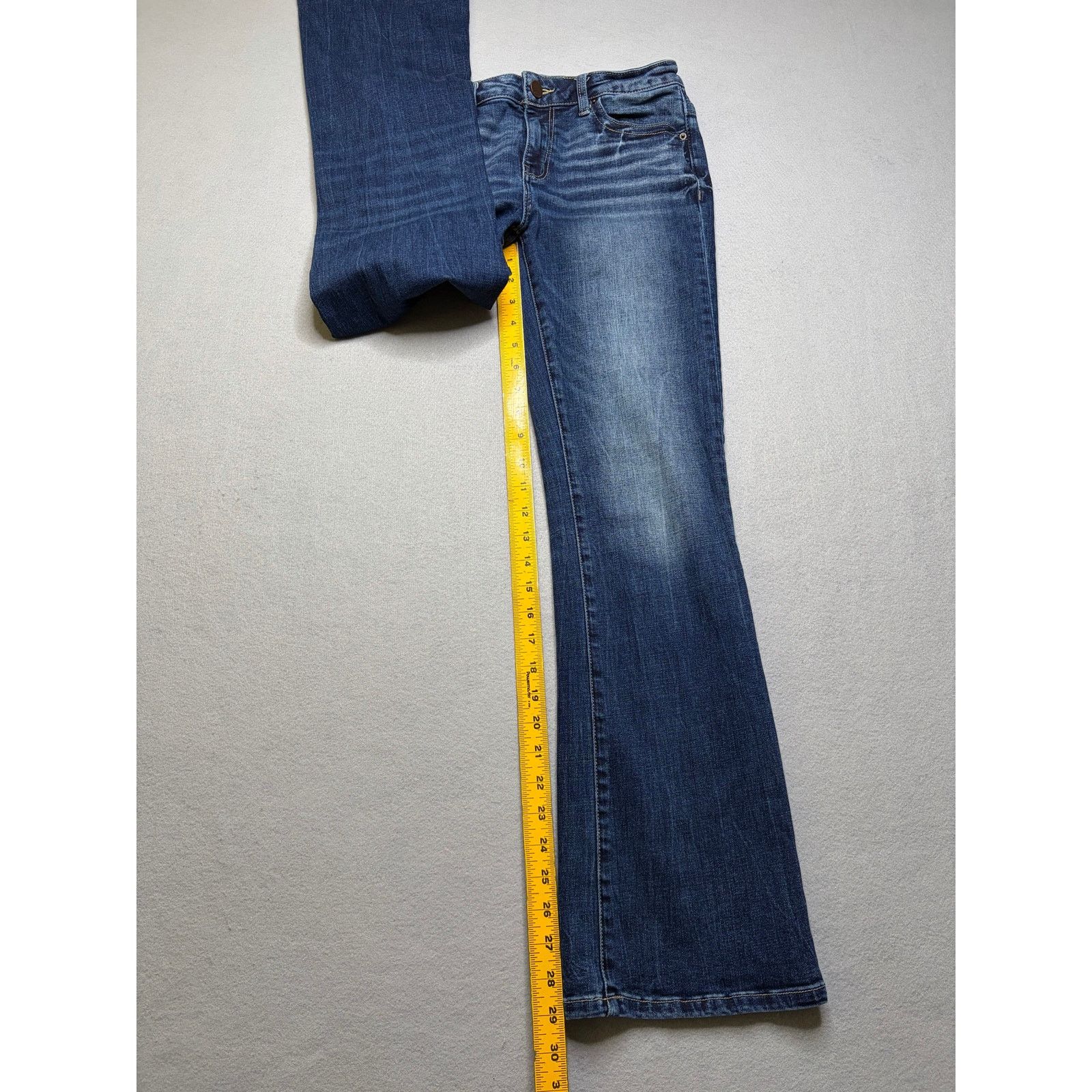 BKE BKE Stella Mid Rise Slim Fit Bootcut Jeans 27x31.5 Blue Size 27" / US 4 / IT 40 - 7 Thumbnail