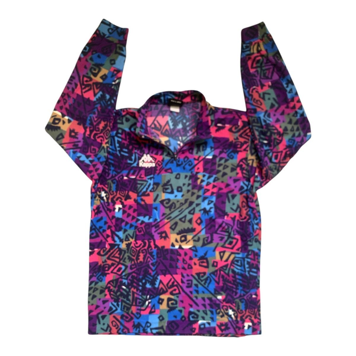 Kappa Rare Design Vintage Kappa Fleece Sweater Size M / US 6-8 / IT 42-44 - 3 Thumbnail