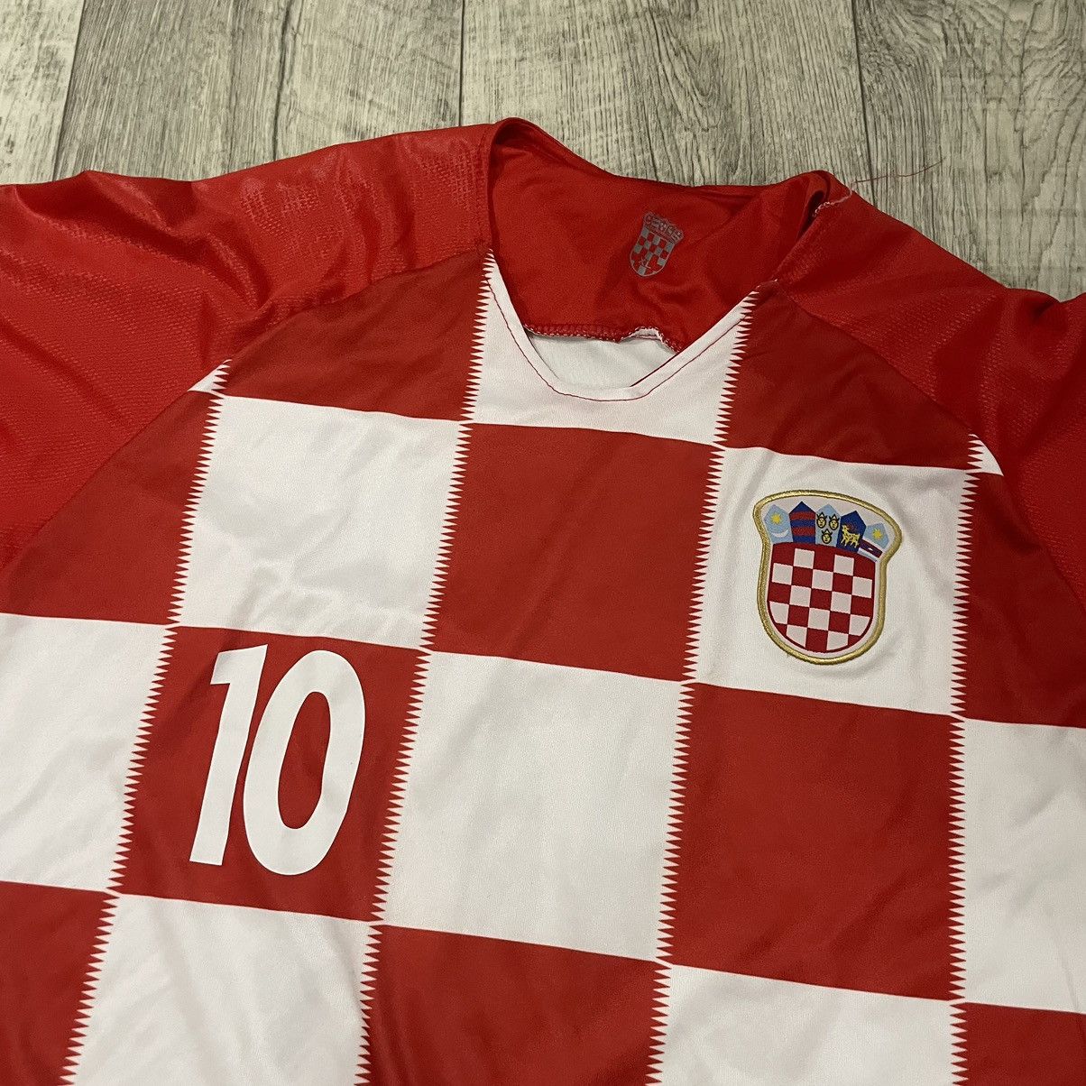Other Croatia 2012 Modric #10 Away Jersey tee shirt horwatia Size US L / EU 52-54 / 3 - 3 Thumbnail