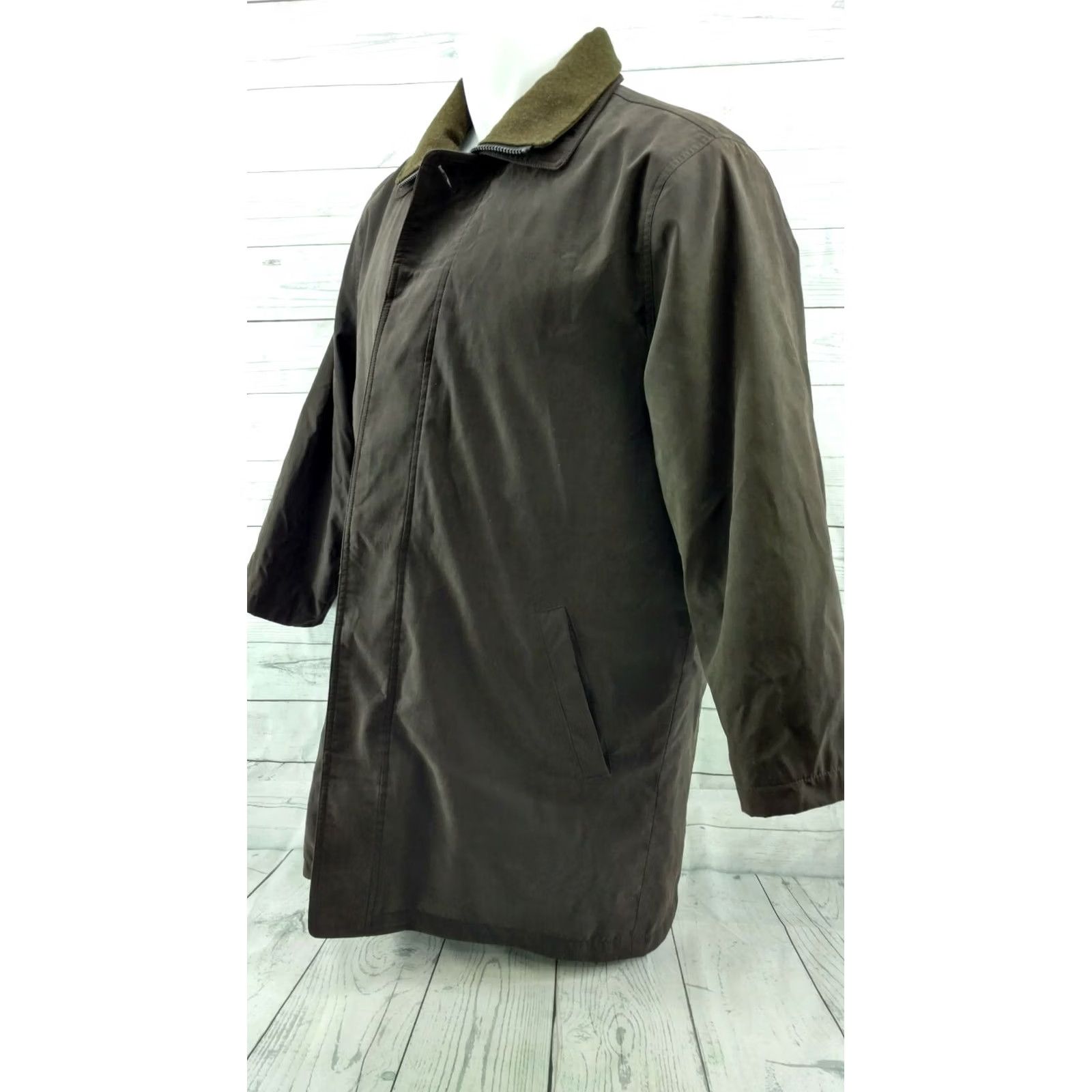 Ralph Lauren Ralph Lauren Mens Gray Overcoat Peacoat Raincoat Coat Jacket Winter 44R Size US S / EU 44-46 / 1 - 3 Thumbnail