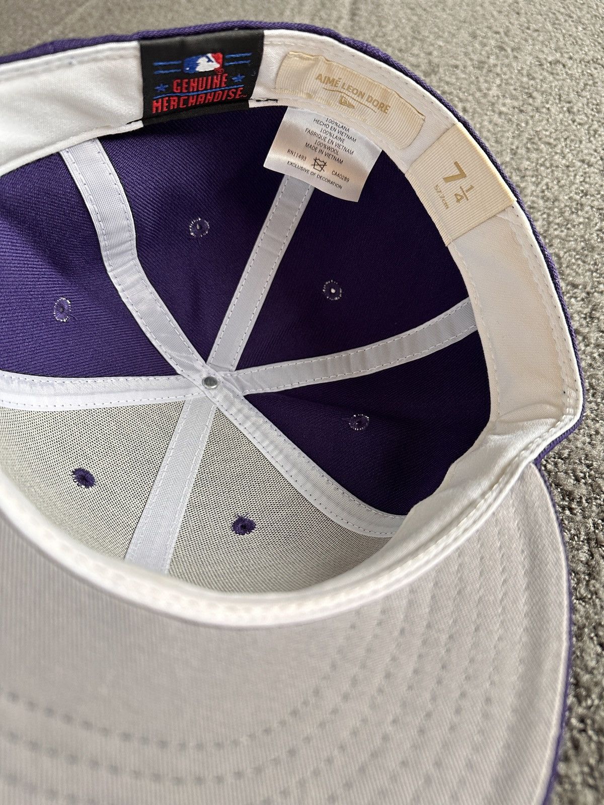 Aime Leon Dore Aimé Leon Dore for New Era FW20 Chain Stitch Yankees Hat Size ONE SIZE - 4 Thumbnail