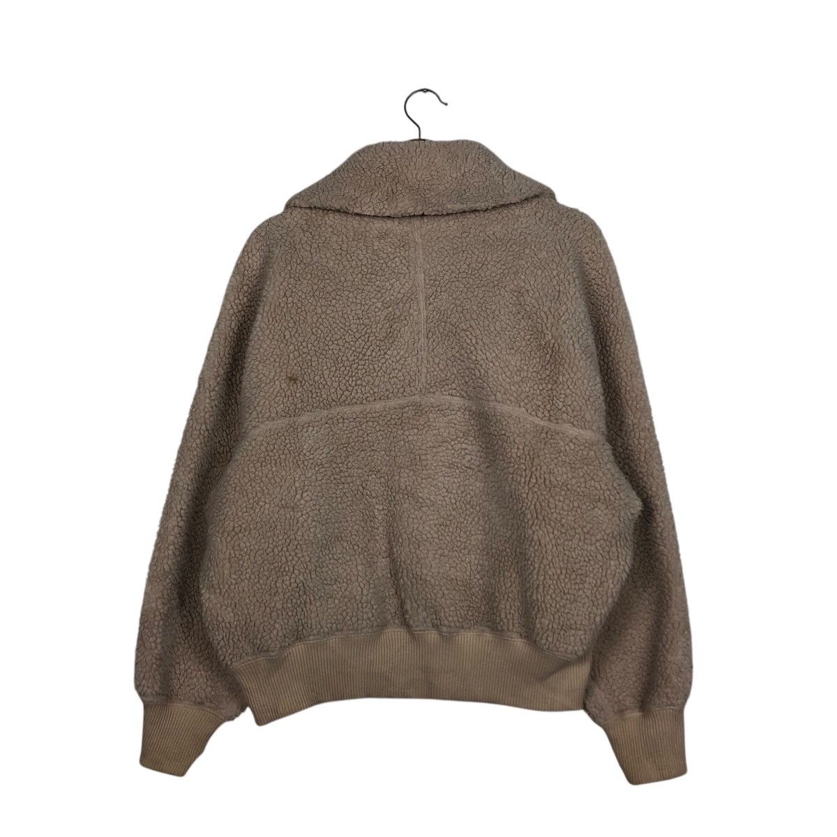Japanese Brand 📌Vintage High Collar Fleece Bomber Jacket Uniqlo Undercover Size US XL / EU 56 / 4 - 8 Thumbnail