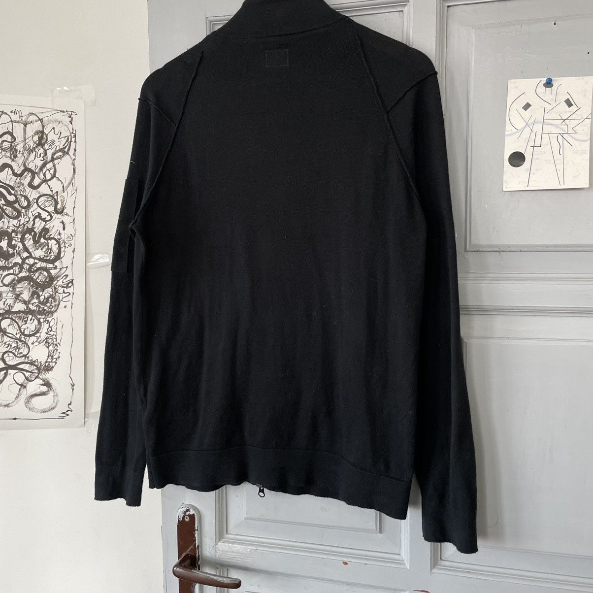 C.P. Company C.P. Company Lens Zip-Up Knitted sweatshirt - Black Size US S / EU 44-46 / 1 - 4 Thumbnail