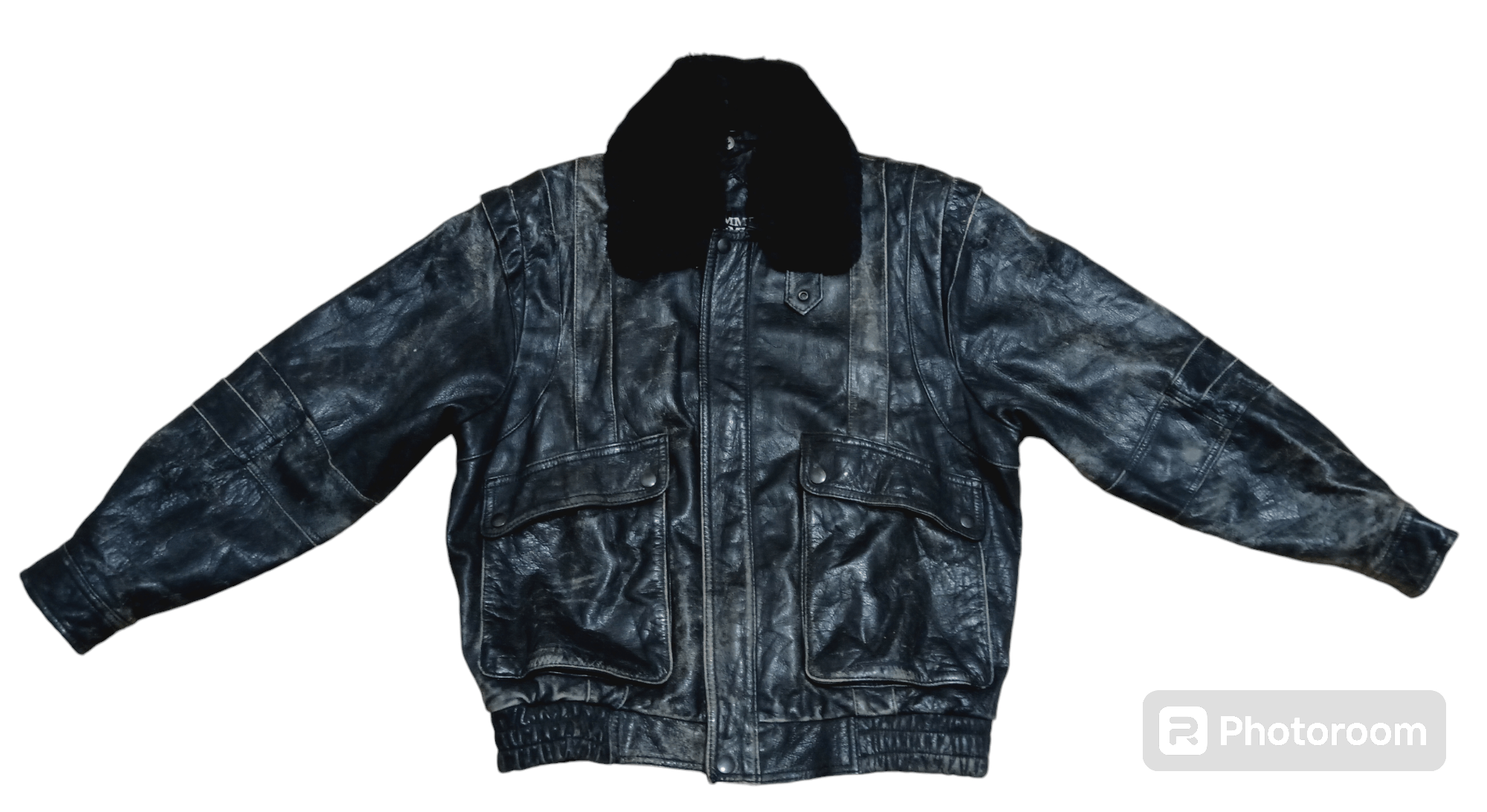 Japanese Brand VINTAGE D'HOMME A HOMME LEATHER JACKET Size US M / EU 48-50 / 2 - 1 Thumbnail