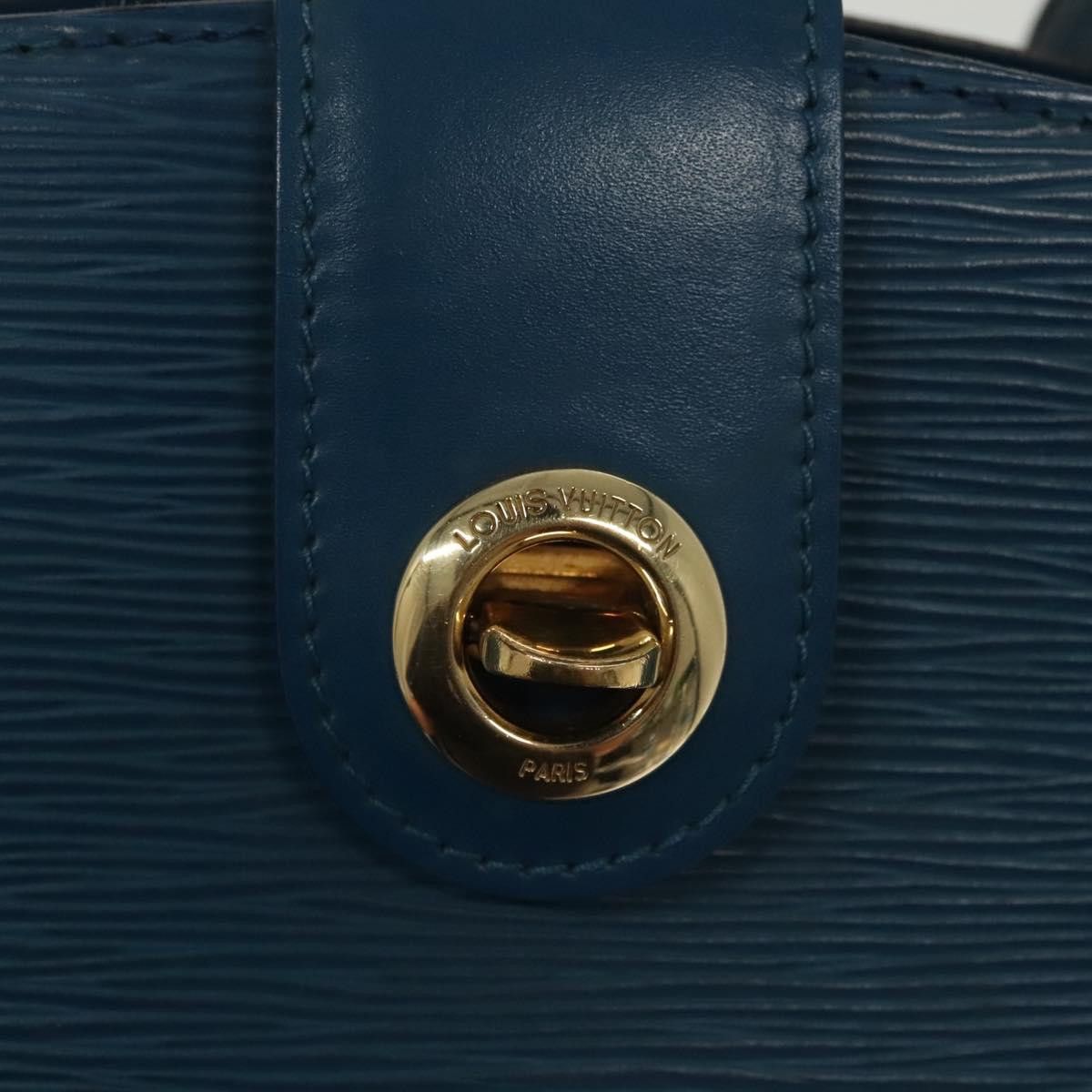 Louis Vuitton LOUIS VUITTON Epi Cluny Shoulder Bag Blue M52255 Size ONE SIZE - 14 Thumbnail