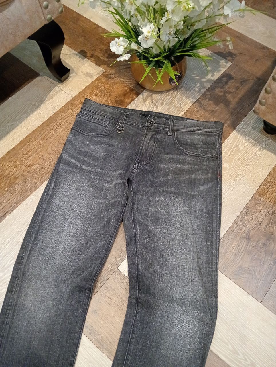 Tete Homme TETE HOMME ISSEY MIYAKE DENIM JEANS Size US 34 / EU 50 - 4 Thumbnail