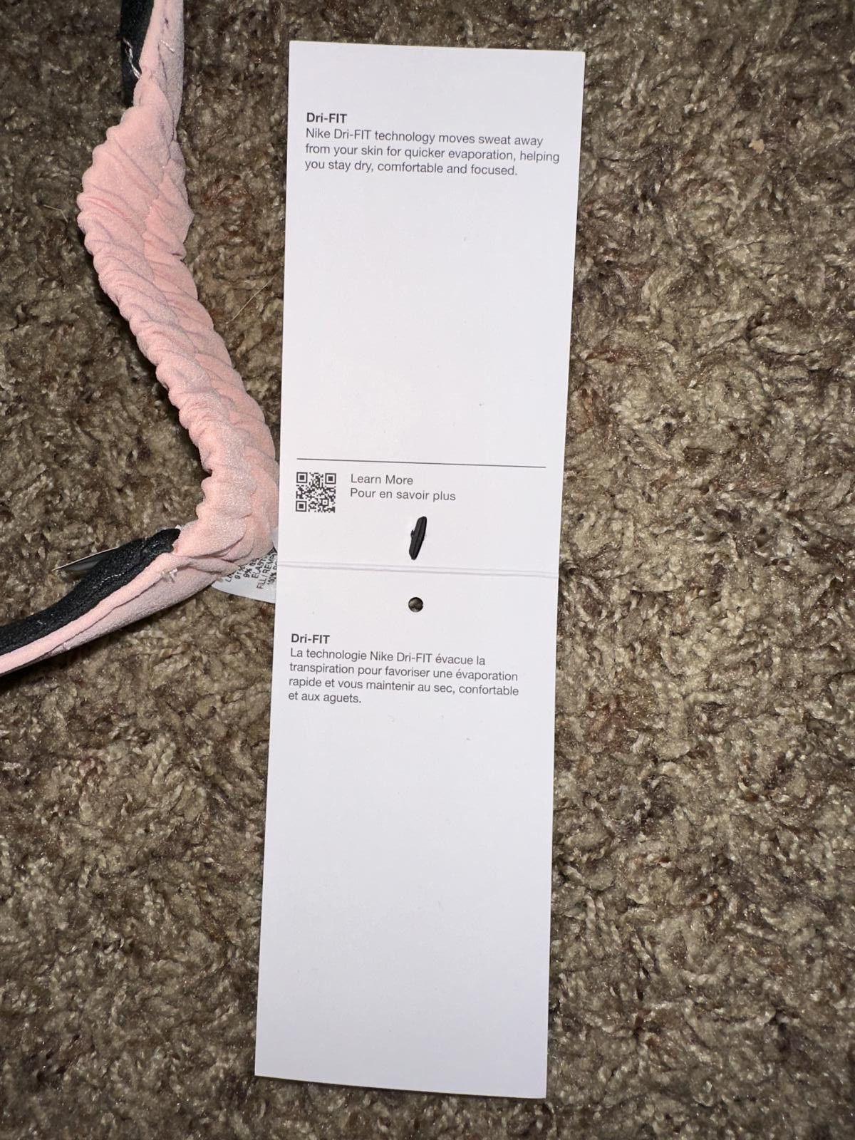 Nike Nike 2021 Women's Aerobill Big Bill Elastic Golf Visor Pink Sample Size ONE SIZE - 12 Thumbnail