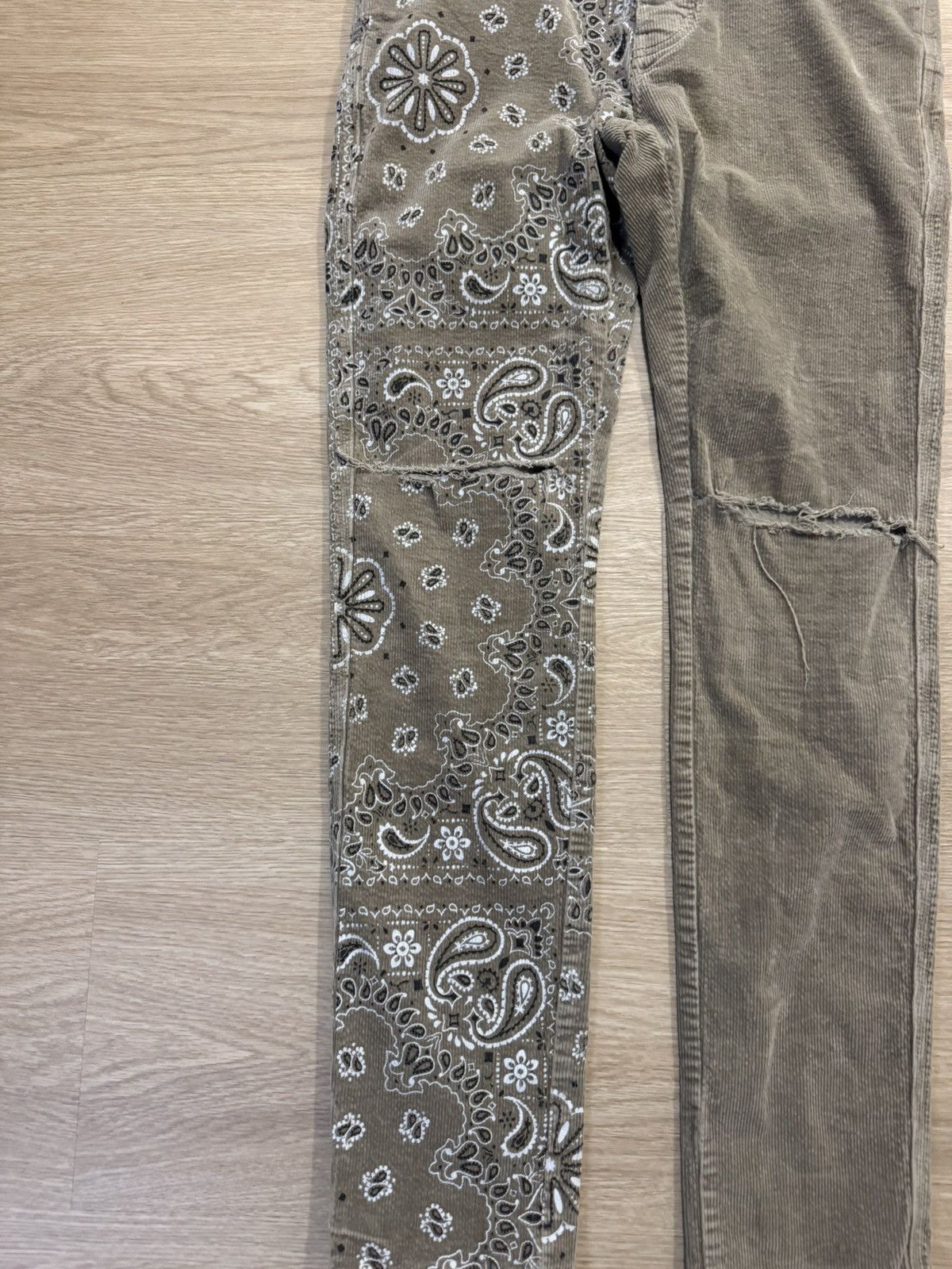 Purple Brand Purple Corduroy p001 Size US 33 - 2 Thumbnail
