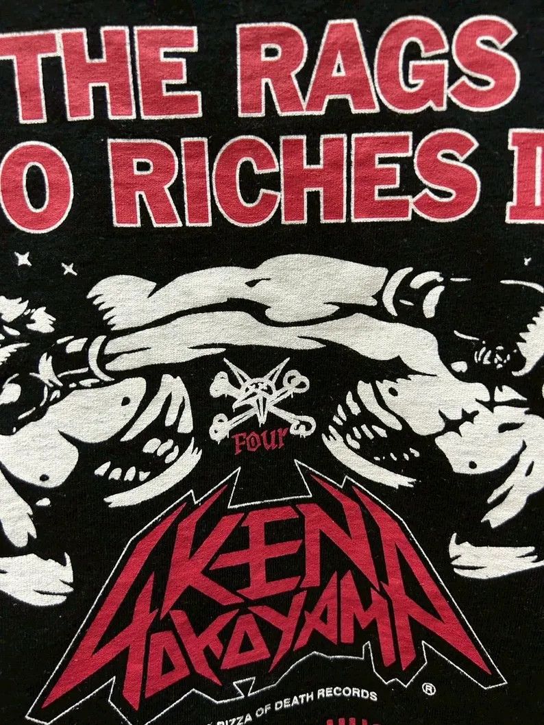 Vintage Vintage 2000s Ken Yokoyama - Hi-Standard Bones tshirt size M Size US M / EU 48-50 / 2 - 7 Thumbnail