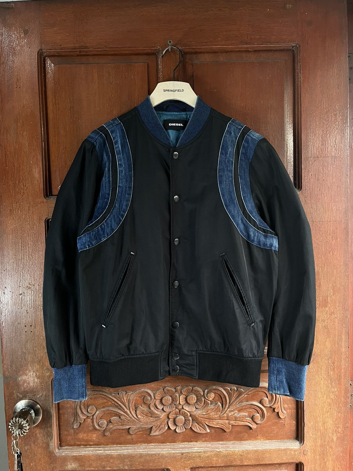 Diesel DIESEL J-FONTY BOMBER JACKET Size US M / EU 48-50 / 2 - 1 Thumbnail