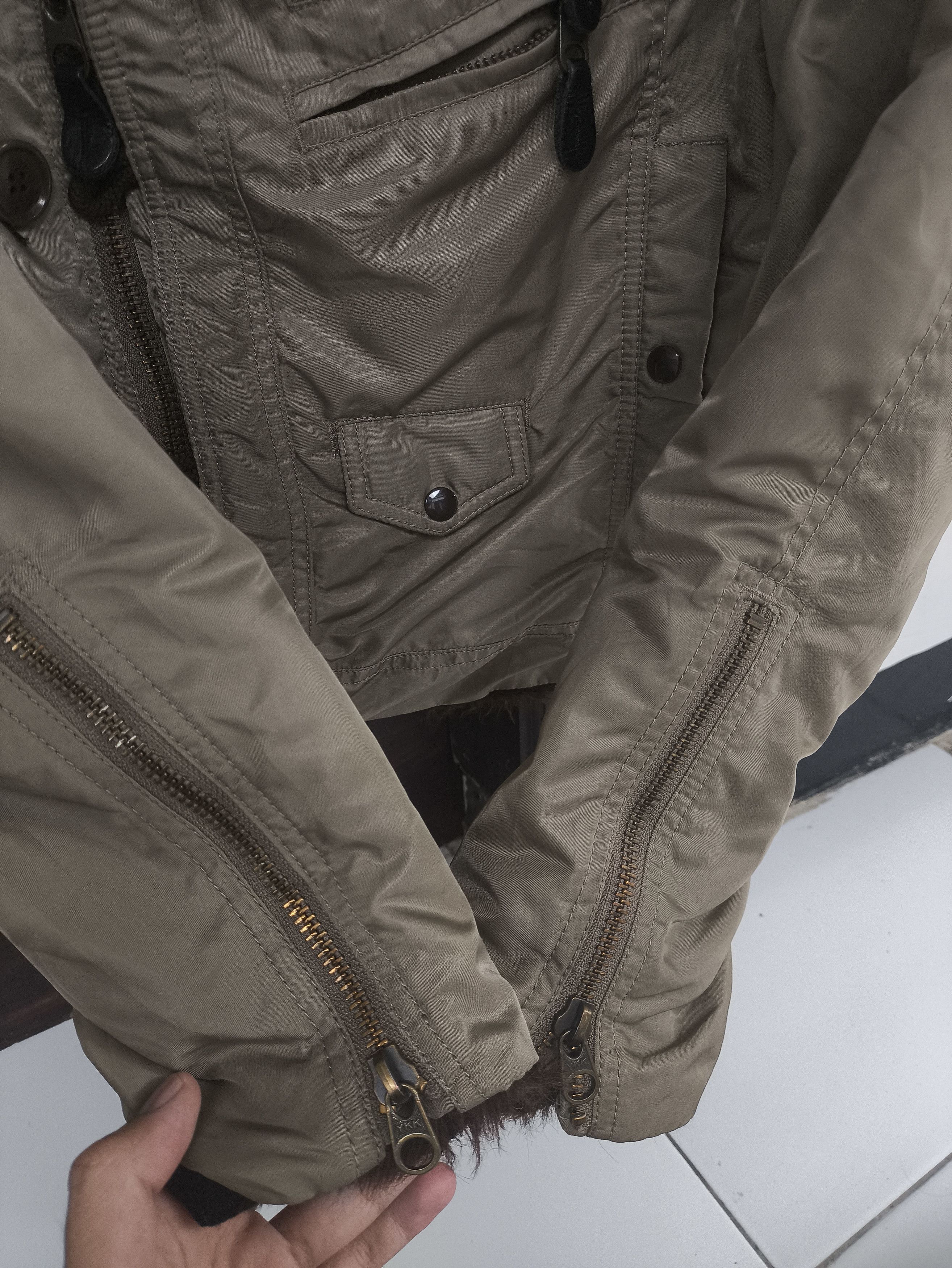 CABANE de ZUCCa AW05 cabane de zucca isseymiyake bikers cargo Ramones jacket Size US M / EU 48-50 / 2 - 4 Thumbnail