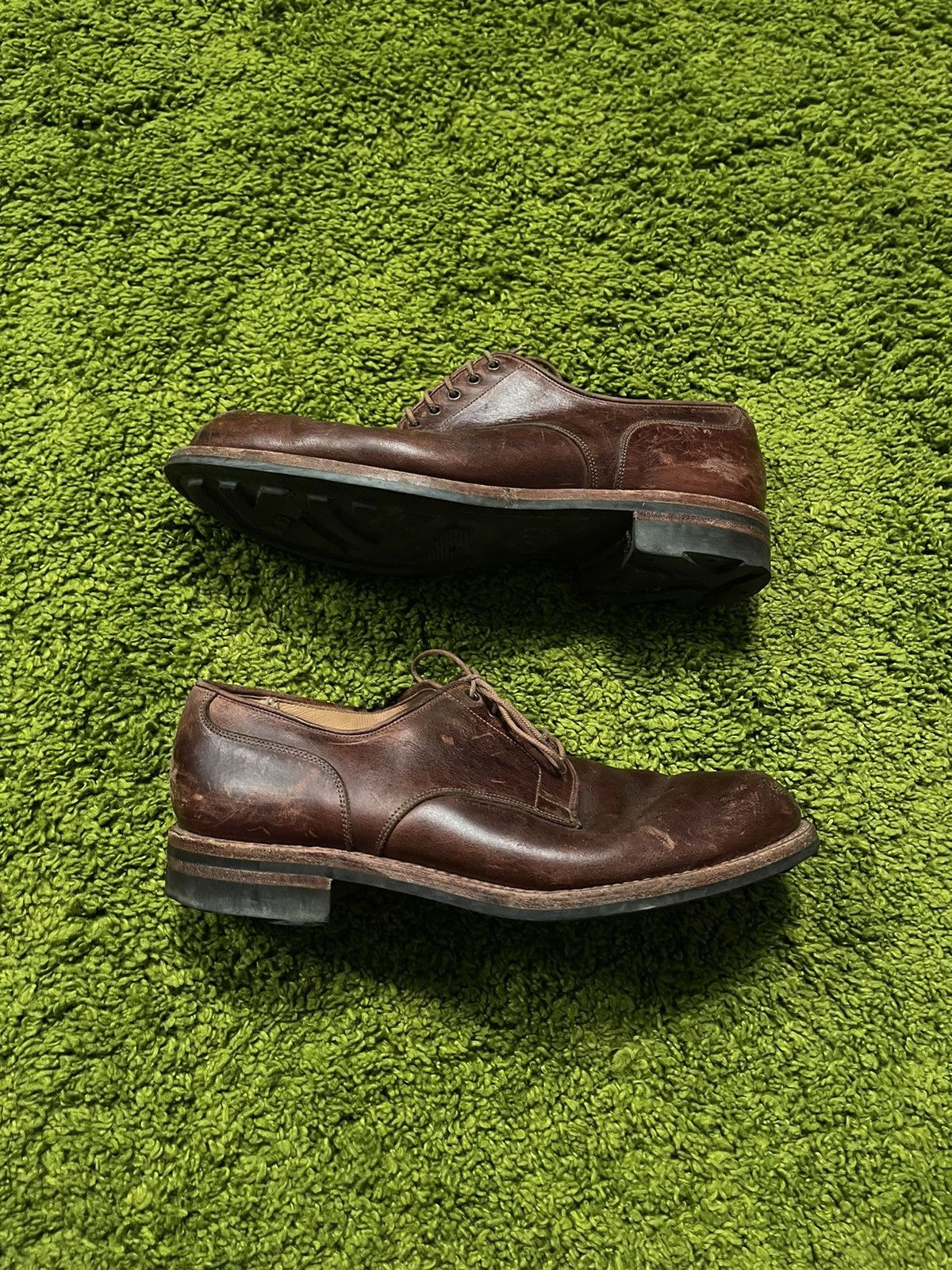 Crockett & Jones × Genuine Leather × Vintage Crockett & Jones real leather shoes Size US 8.5 / EU 41-42 - 4 Thumbnail