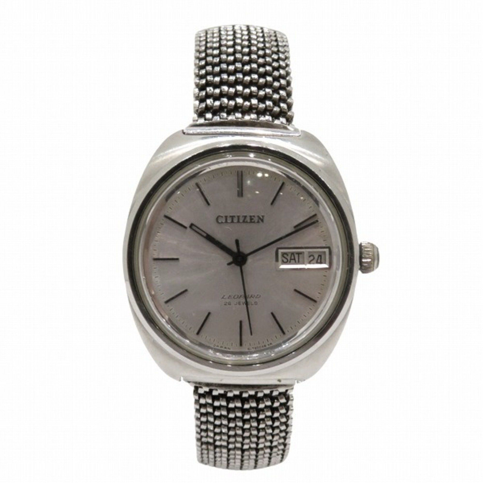 image of Citizen Leopard 26 Stones 4-720032Ta Automatic Watch Men's in Silver