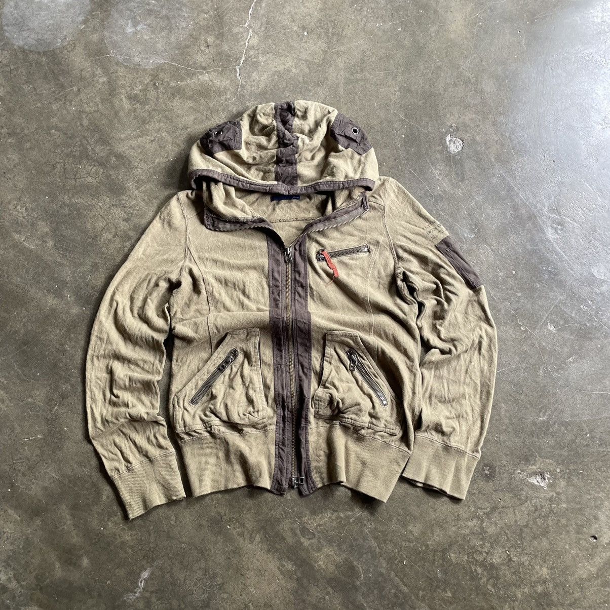 Avirex Archieve 🔥 Avirex Punk Fur LGB GOA Style Hoodie Size US M / EU 48-50 / 2 - 2 Thumbnail