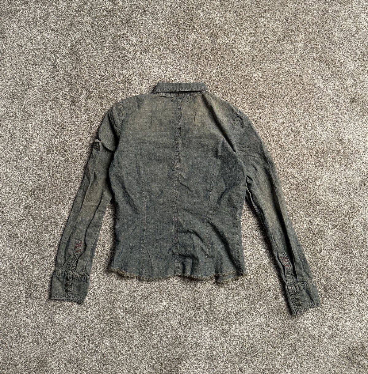 Other NAT’L VELVET SAND FADE “PATCHWORK” DENIM JACKET Size XS / US 0-2 / IT 36-38 - 5 Thumbnail