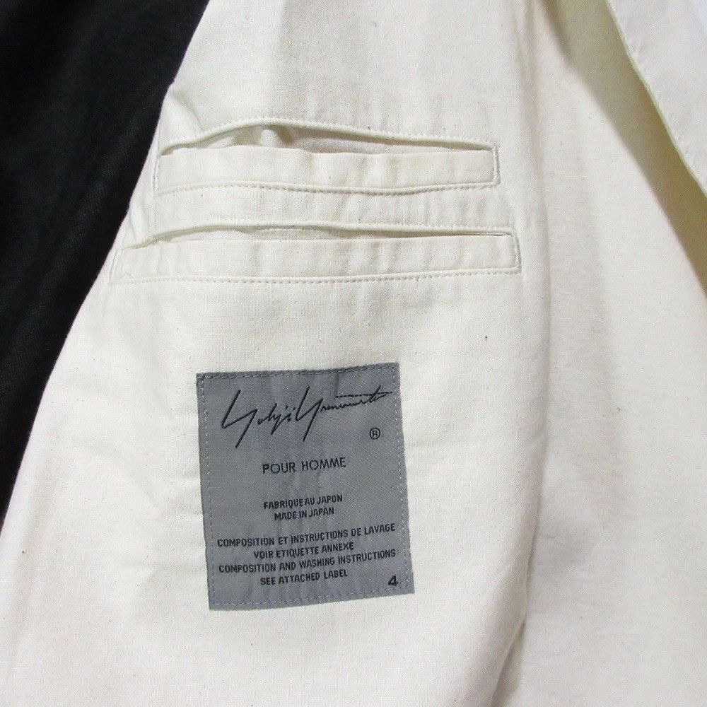 Yohji Yamamoto Yohji Yamamoto pour homme 17SS Yuka Asakura sheeting coat Size US XL / EU 56 / 4 - 7 Thumbnail