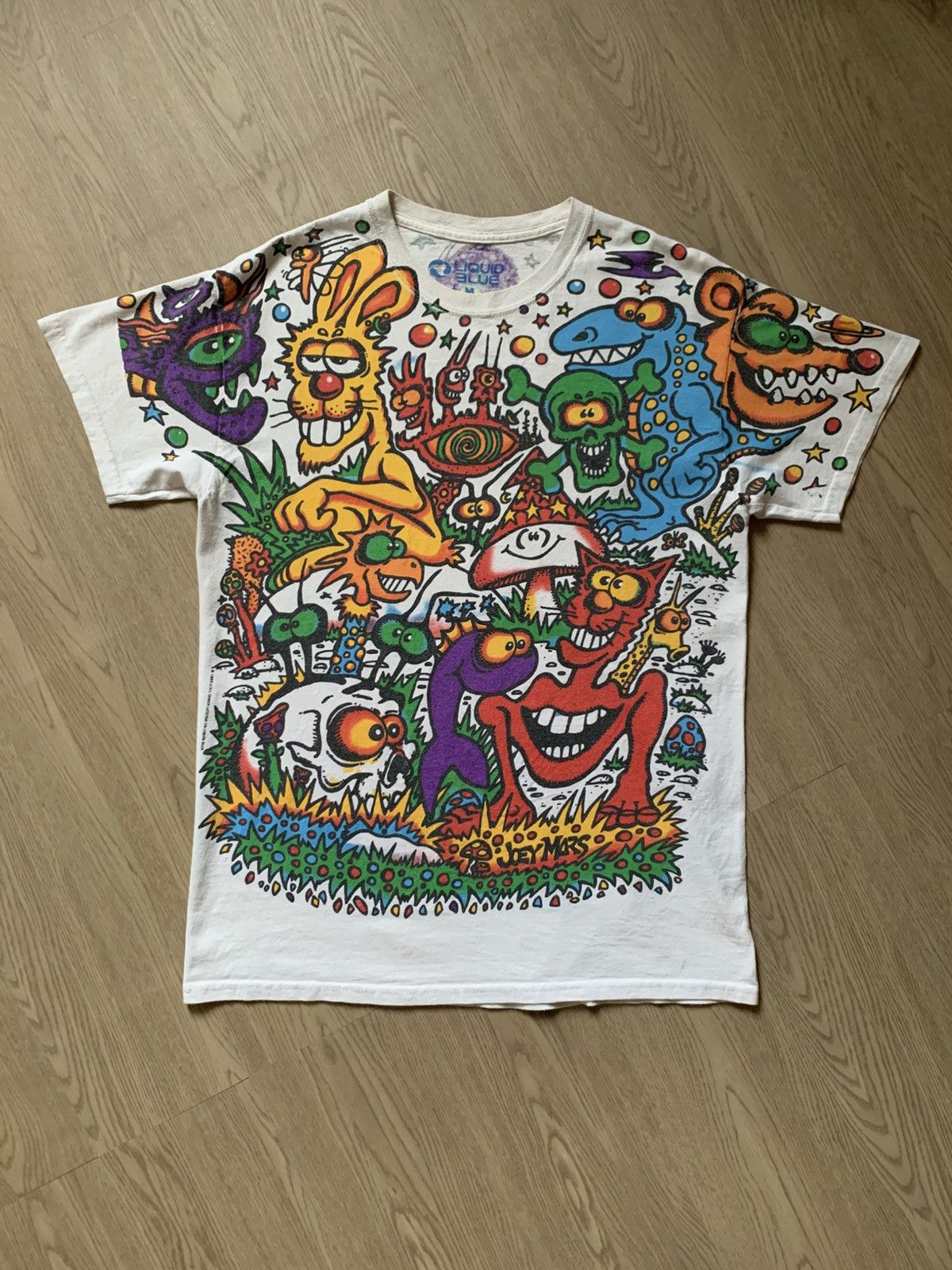 Liquid Blue Liquid Blue 1993 Joey Mars All Over Print Size US M / EU 48-50 / 2 - 2 Thumbnail