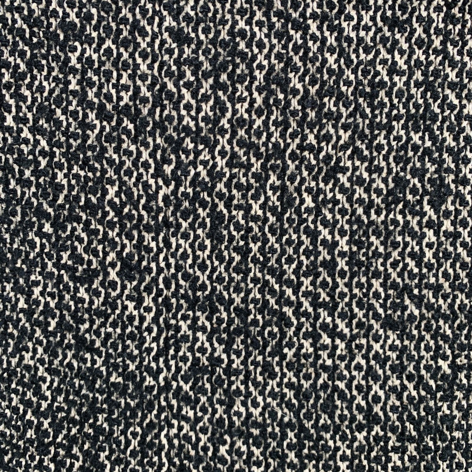 Zac Posen 6 Black White Cotton Blend Tweed Short Sleeve Skirt Suit Size 28" / US 6 / IT 42 - 2 Thumbnail