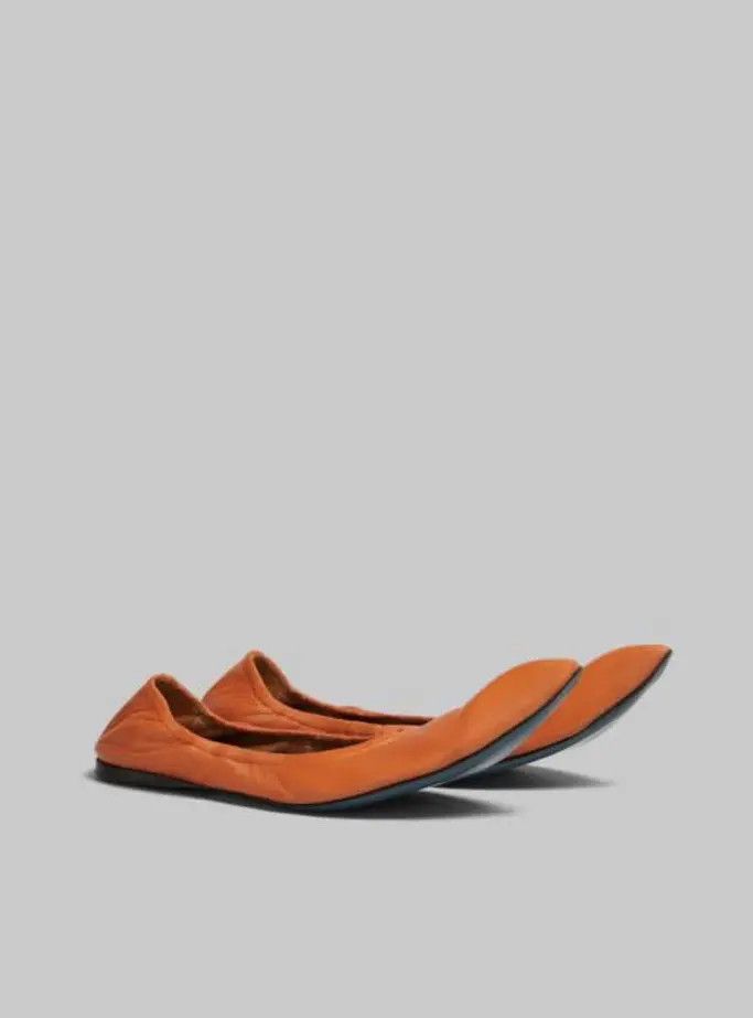 Marni o1srvl11e0624 Mules in Orange Size US 8 / IT 38 - 3 Thumbnail