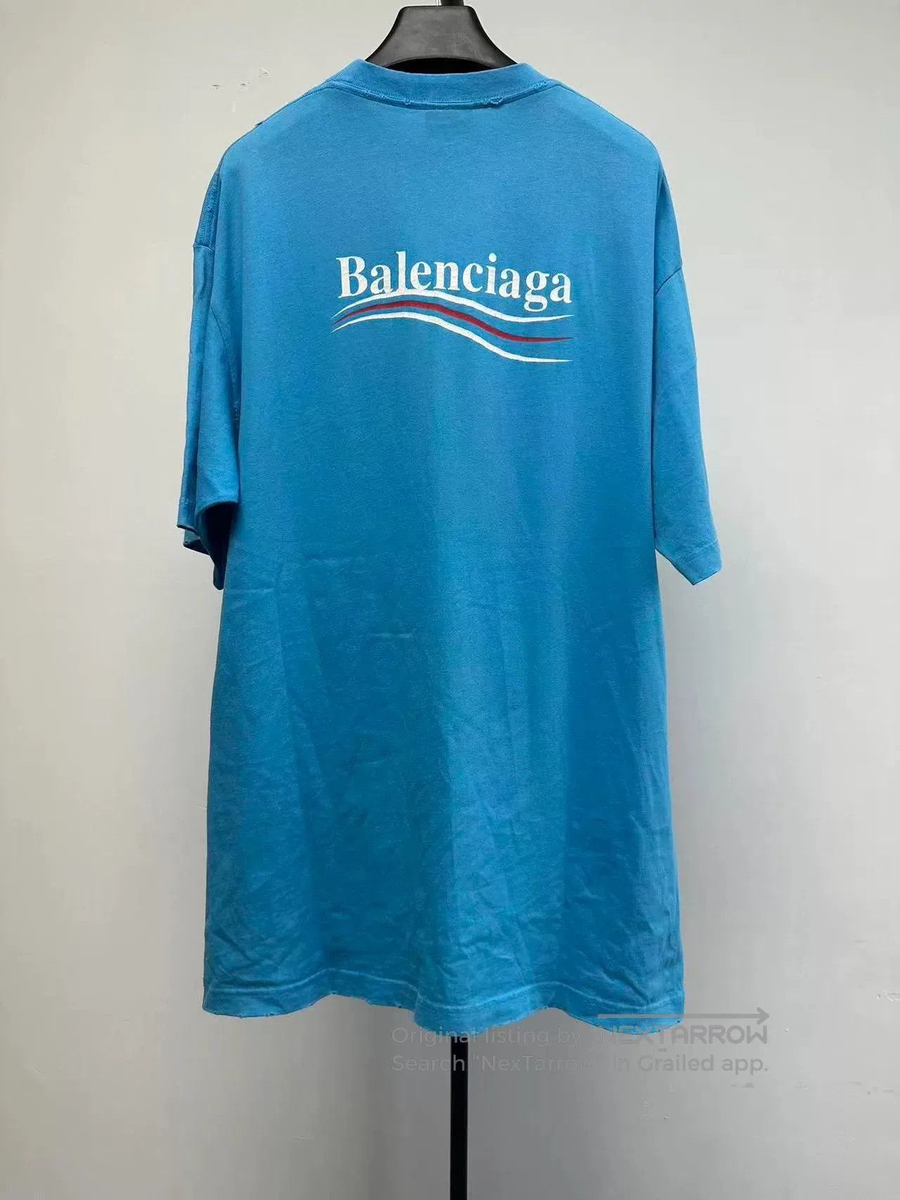 Balenciaga Balenciaga Logo Print Crewneck Short Sleeve T-Shirt. Size XS / US 0-2 / IT 36-38 - 2 Thumbnail