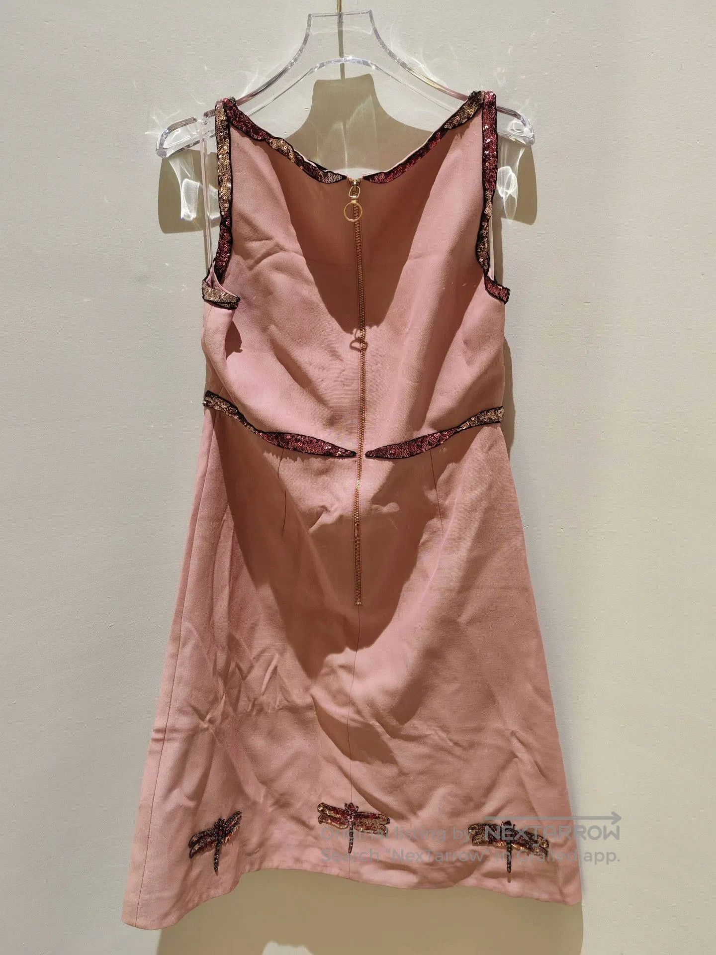 Gucci Gucci Runway High Couture Pink Dress. Size S / US 4 / IT 40 - 6 Thumbnail