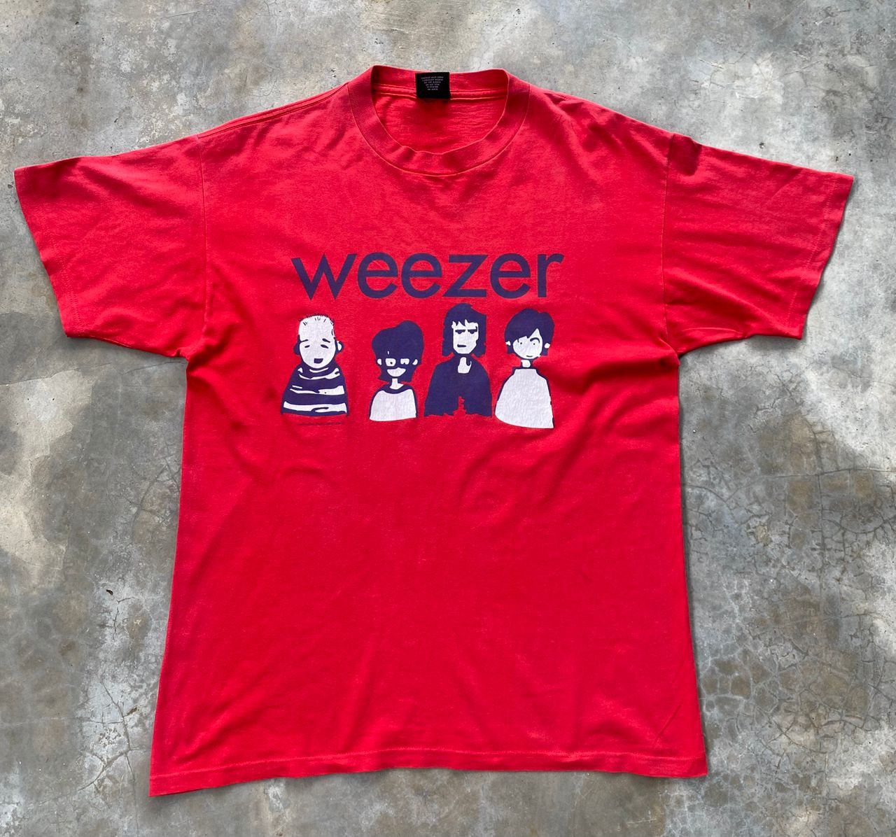 Band Tees Vintage 2000 Weezer Line Up Band Tshirt Size US L / EU 52-54 / 3 - 1 Thumbnail