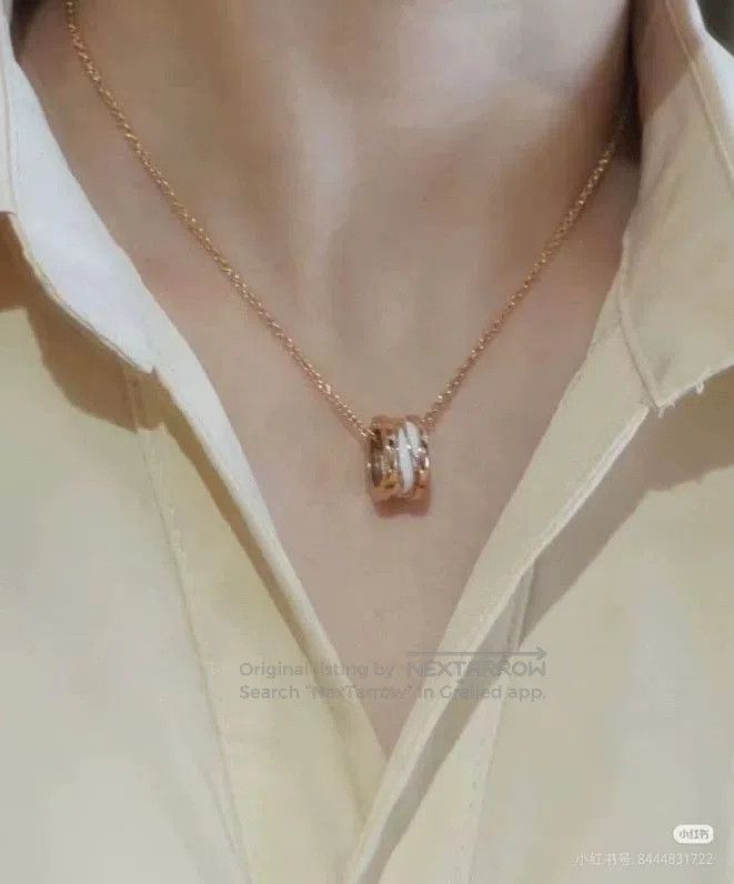 Bvlgari Bulgari B.ZERO1 18k Rose Gold Necklace. Size ONE SIZE - 7 Thumbnail