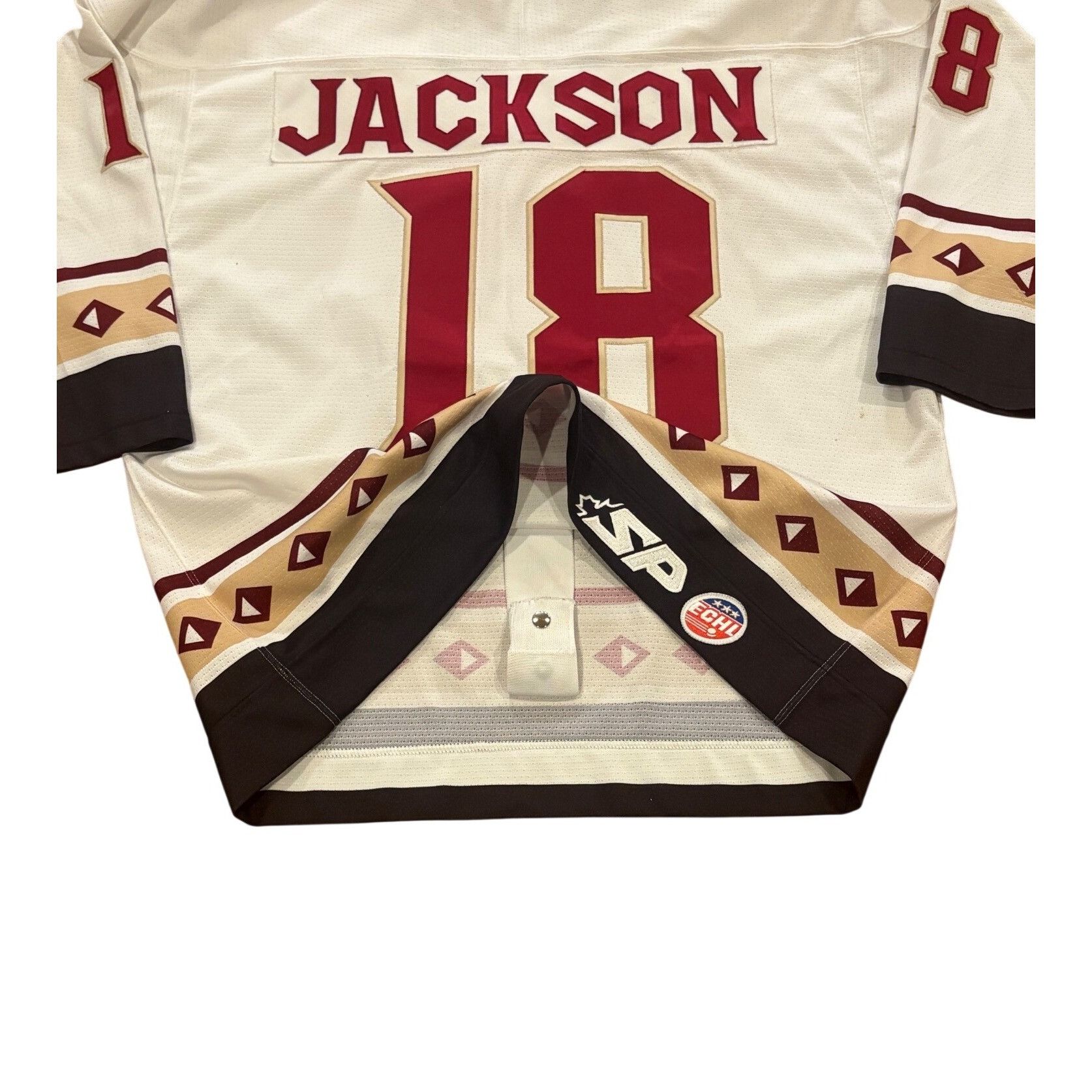 Other Game Worn 2004-2005 Gwinnett Gladiators Jim Jackson #9 ECHL Size US XXL / EU 58 / 5 - 6 Thumbnail