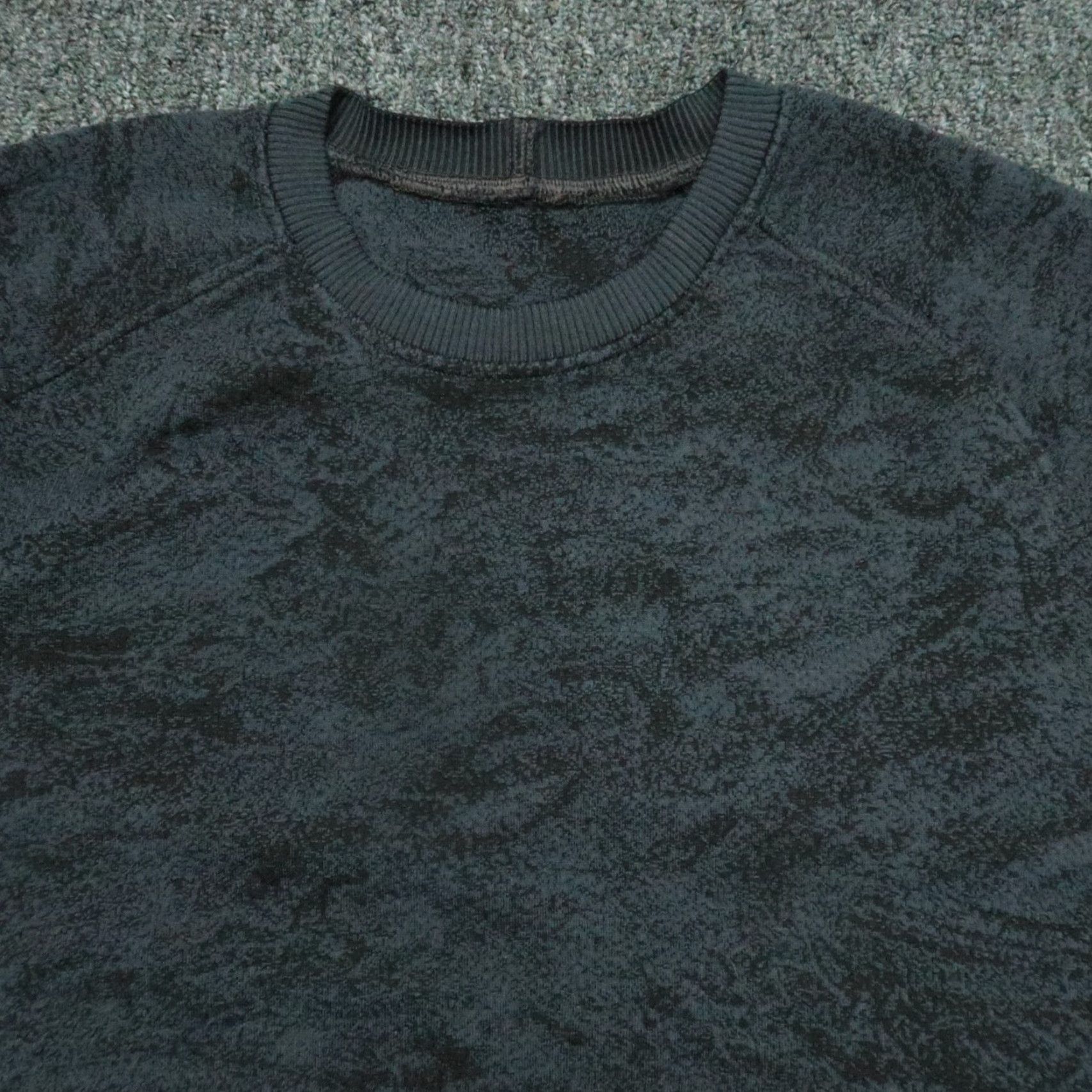 Lululemon Lululemon End State Sweatshirt Men XL Blue Pullover Crew Neck Zip Pocket Long Sleeve Athletic Fit Size US XL / EU 56 / 4 - 2 Thumbnail