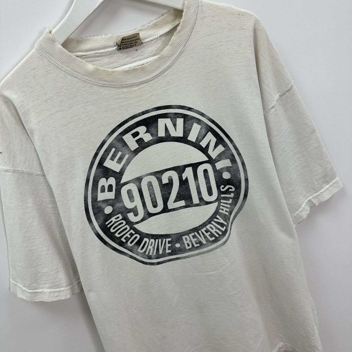 Vintage Vintage 90s 90210 Beverly Hills Bernini Rodeo drives tee y2k Size US XL / EU 56 / 4 - 7 Thumbnail