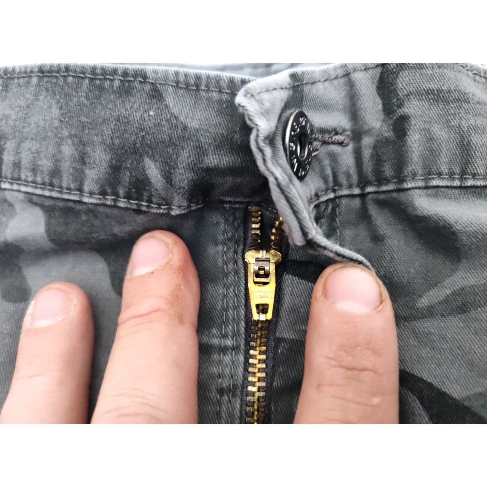 Wrangler VINTAGE Wrangler Mens Cargo Pants 42 Tapered Camouflage Cotton Blend Outdoor Stretch Fall Winter 90s Size US 42 / EU 58 - 6 Thumbnail