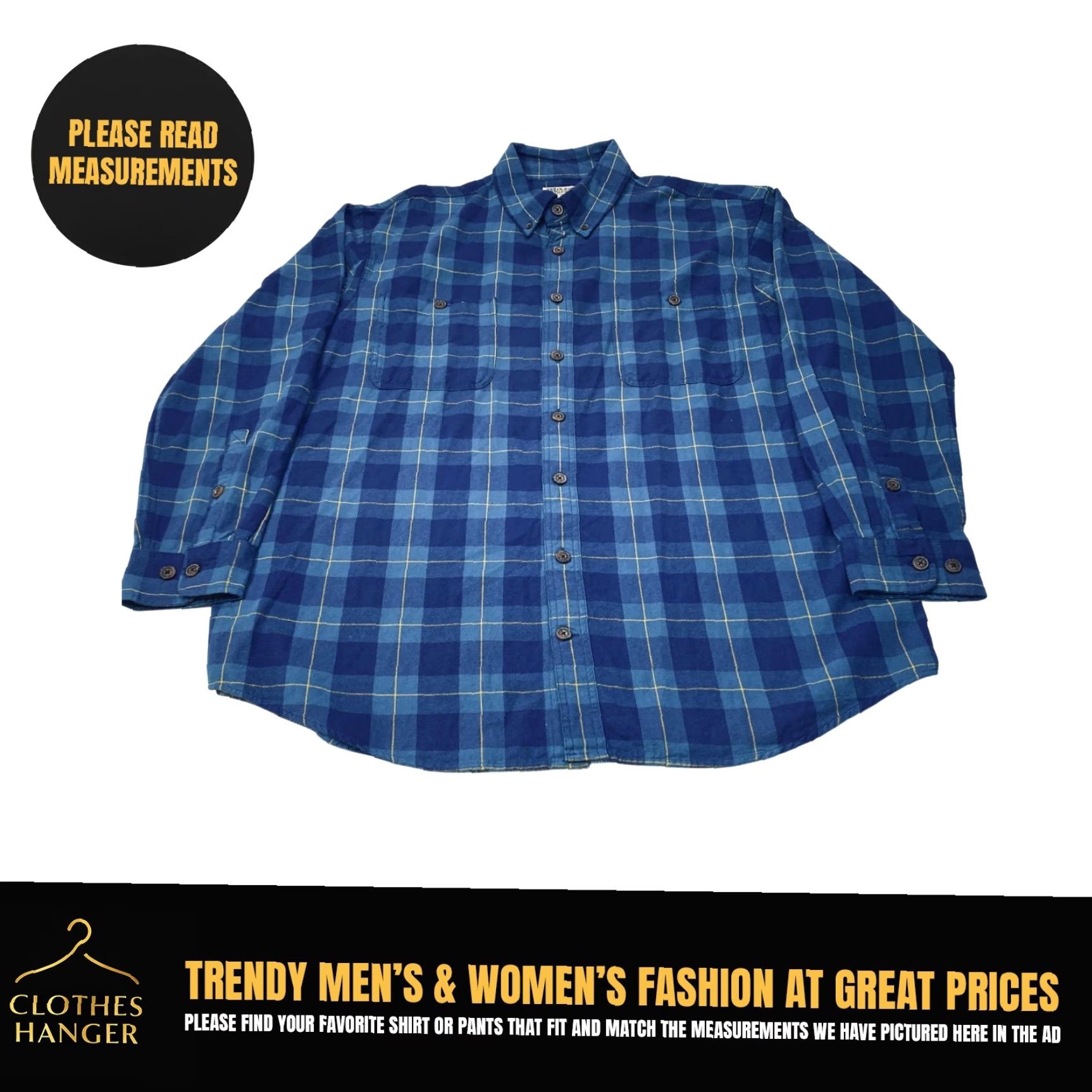 Vintage Duluth Trading Free Swingin’ Wicking Plaid Flannel Shirt Men’s XLT 7293 Size US XL / EU 56 / 4 - 2 Thumbnail