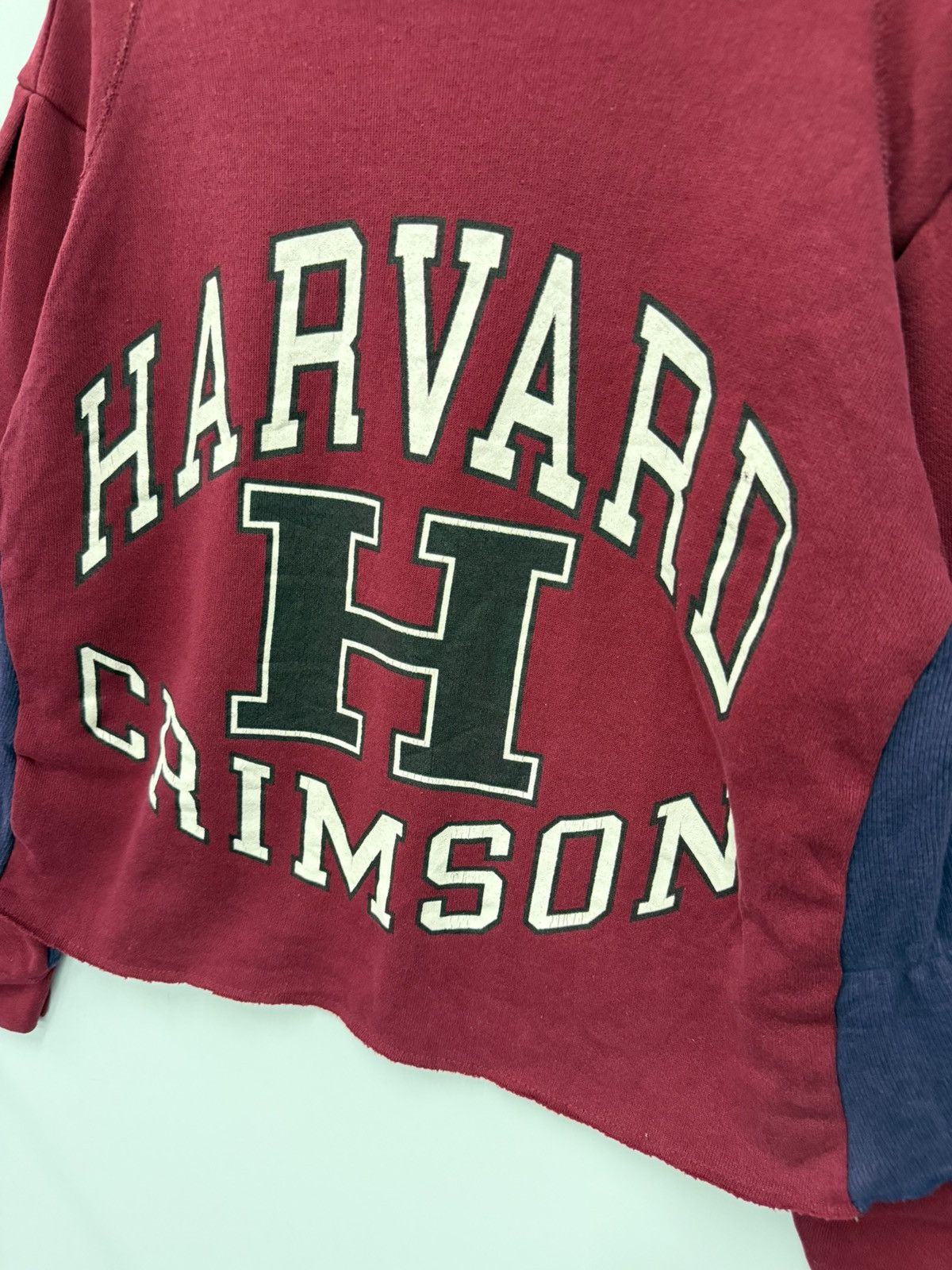 Other 🔥 Harvard Crimson Crop Sweatshirt Red Maroon Ivy League Size M / US 6-8 / IT 42-44 - 4 Thumbnail