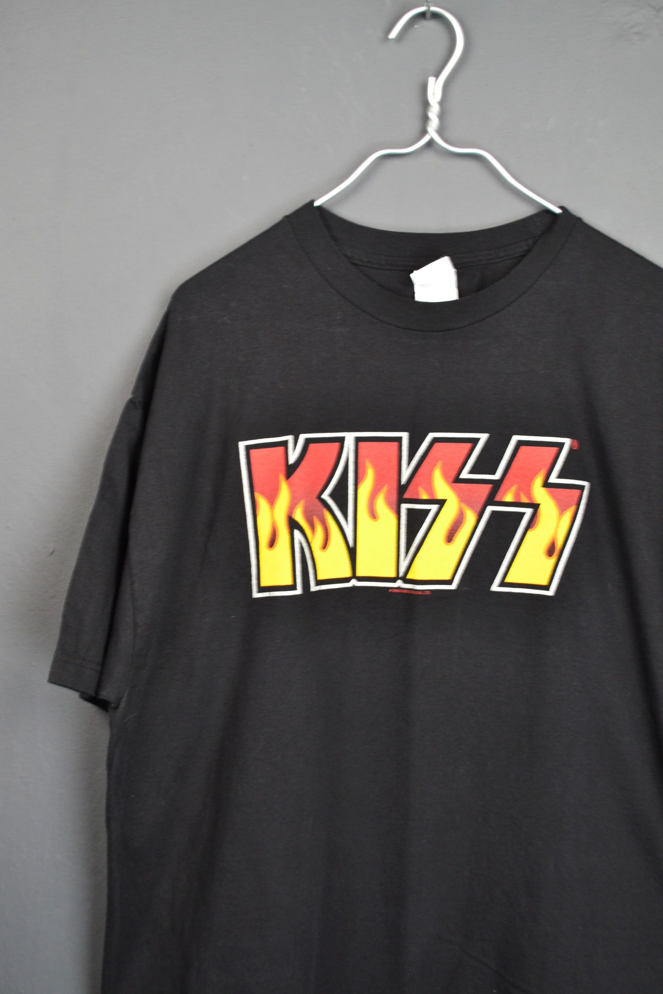 Band Tees Vintage Kiss Band T Shirt XL Black 2005 Catalog Tee Size US XL / EU 56 / 4 - 1 Thumbnail
