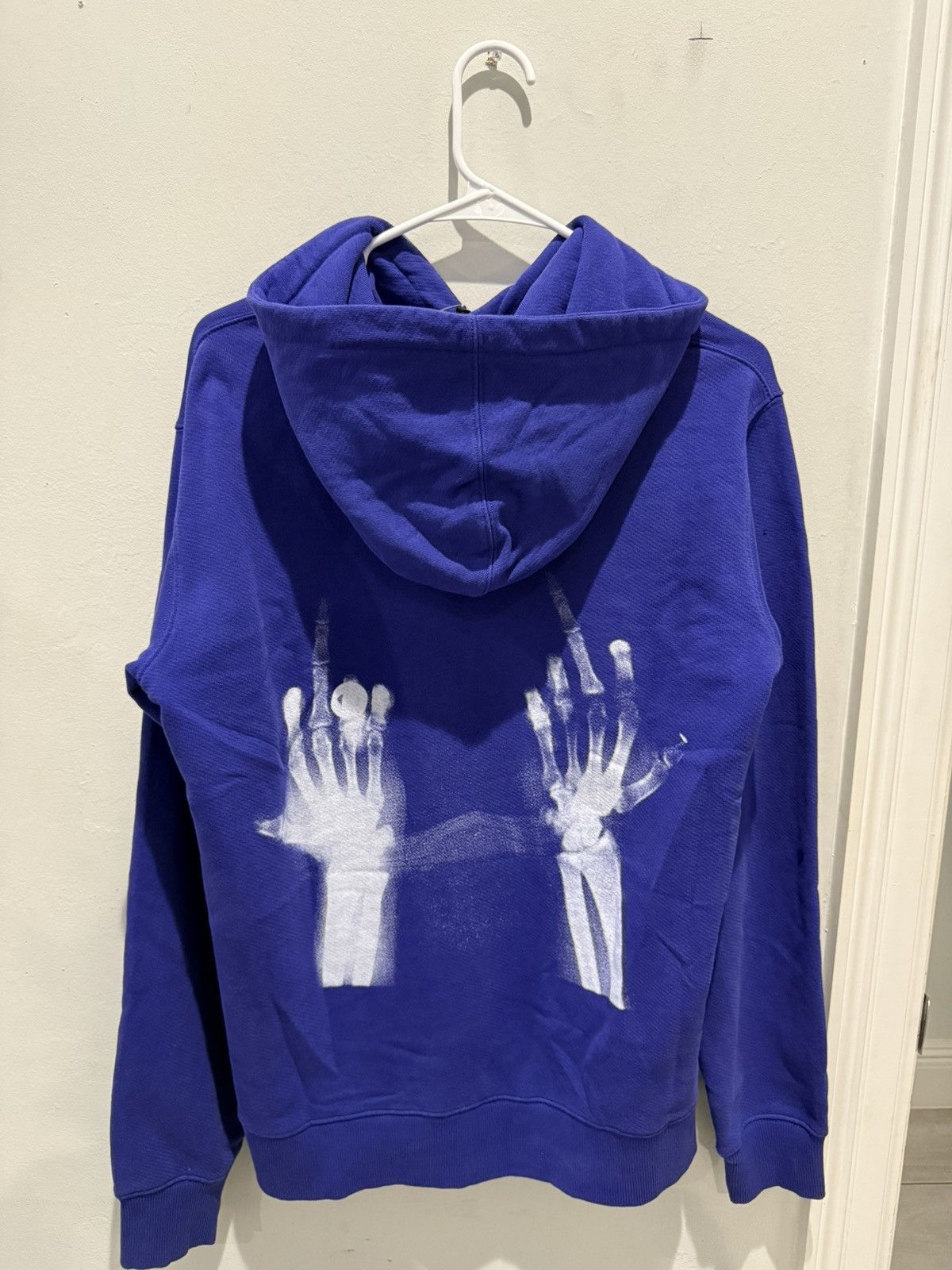 Jaden Smith × Msftsrep Msftsrep FW/21 RARE PURPLE Middle Finger Print Hoodie Size US S / EU 44-46 / 1 - 3 Thumbnail