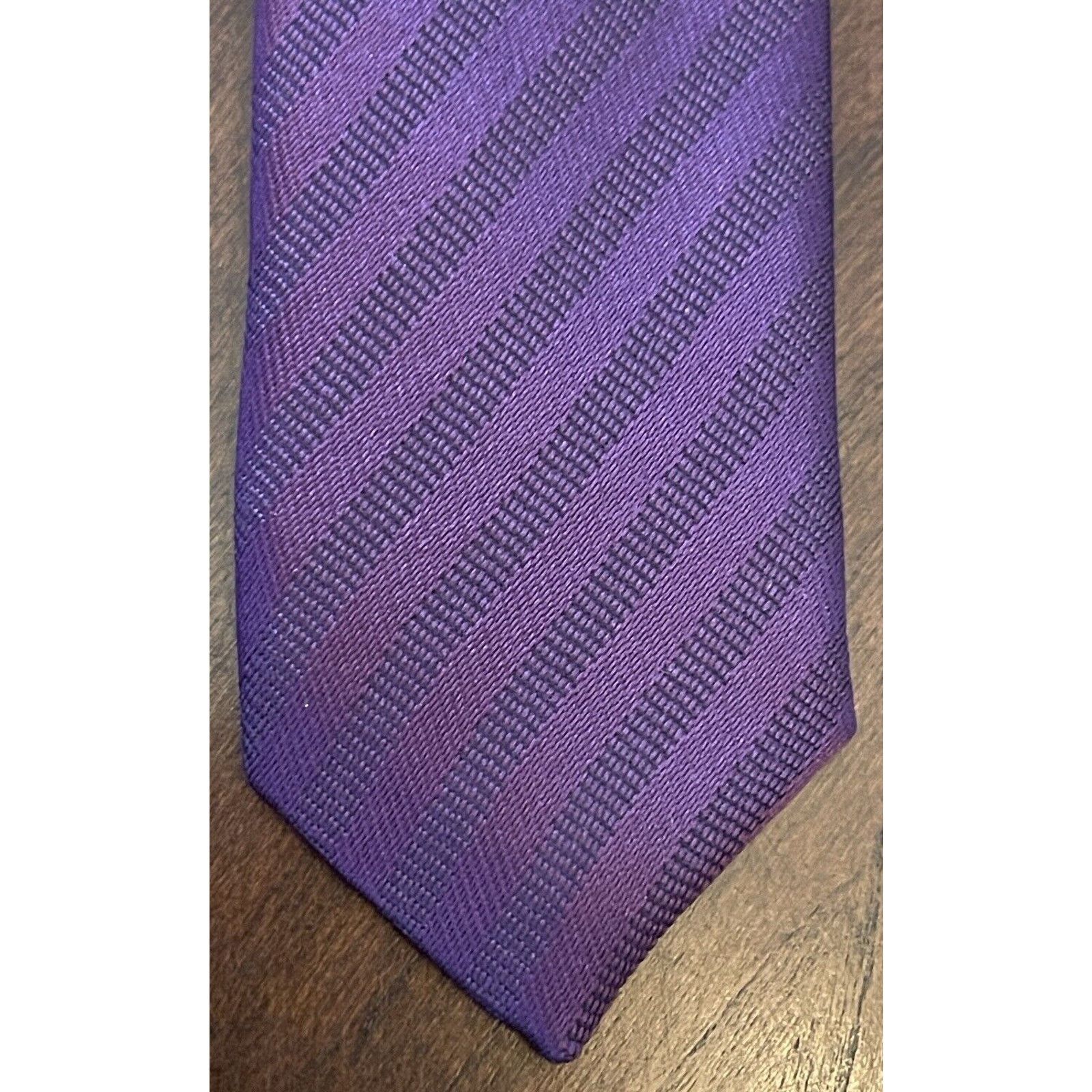 Other Umberto Frasi Purple Repp HandMade Polyester Made In China Size ONE SIZE - 6 Thumbnail